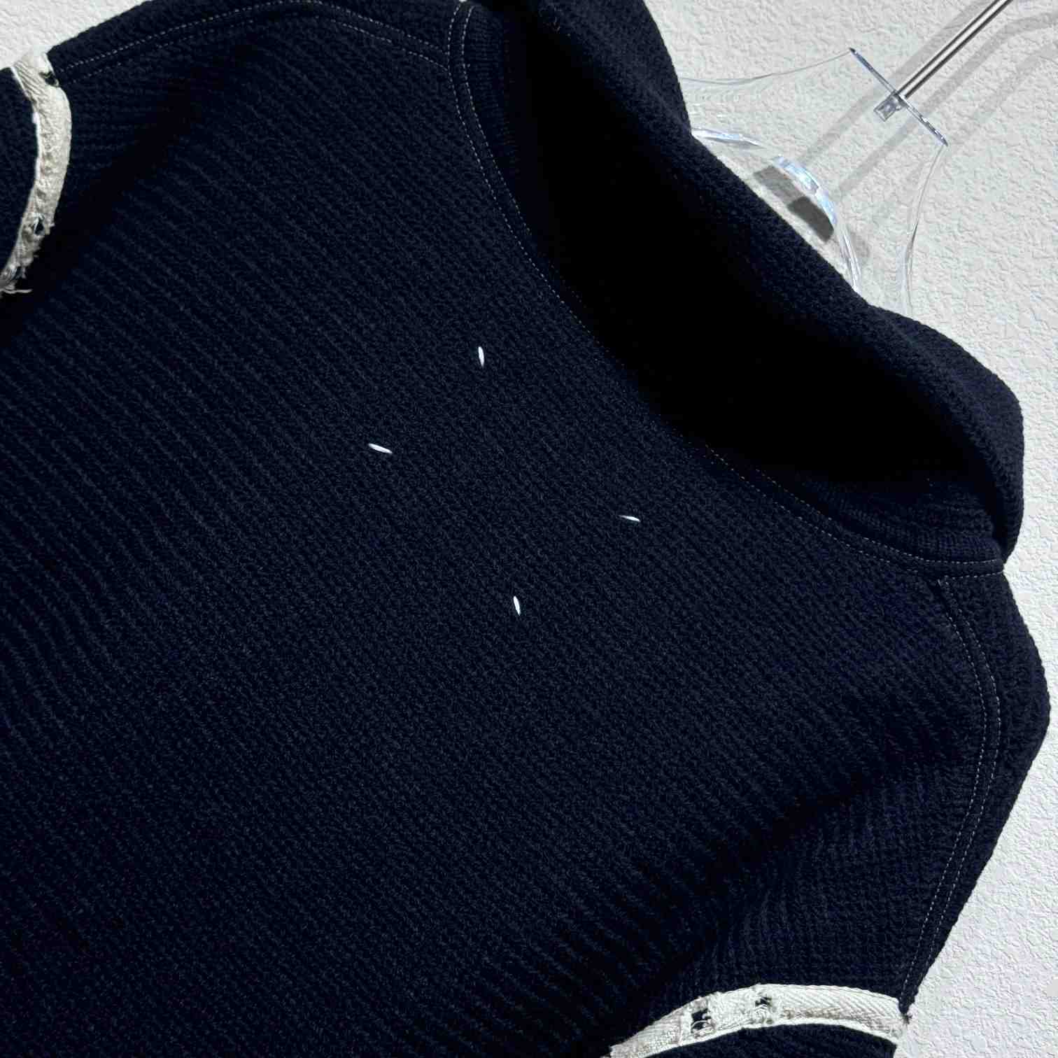 Maison Margiela – Wool Half-Zip Sweater - DopestKickz