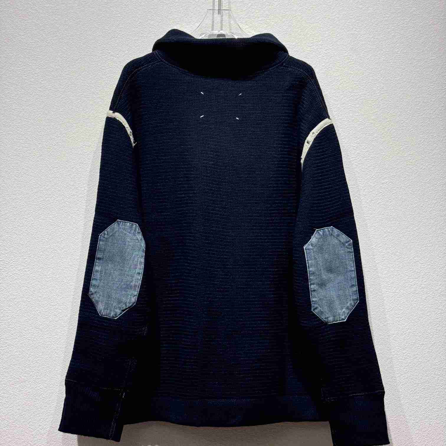 Maison Margiela – Wool Half-Zip Sweater - DopestKickz