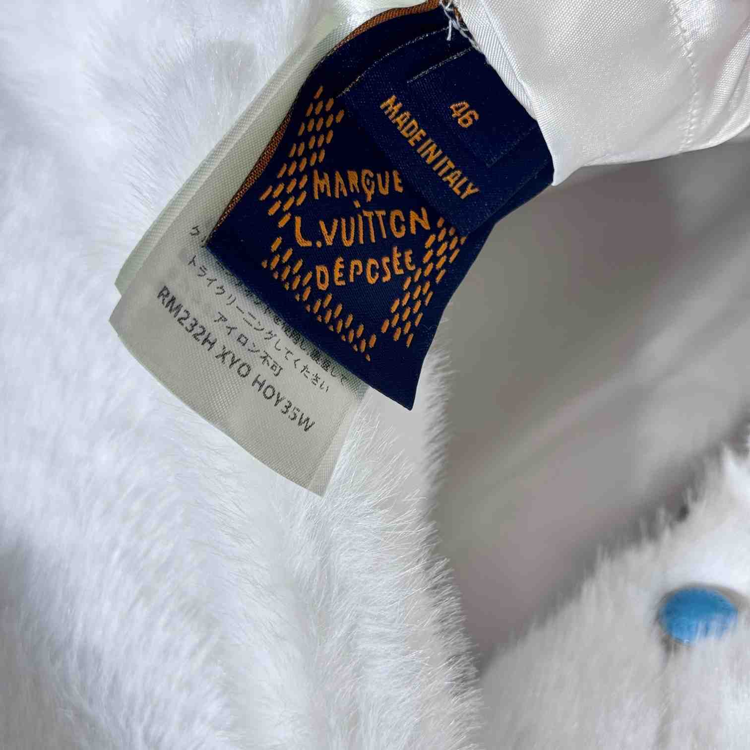 Louis Vuitton Mink Trucker Jacket  1AFXB7 - DopestKickz