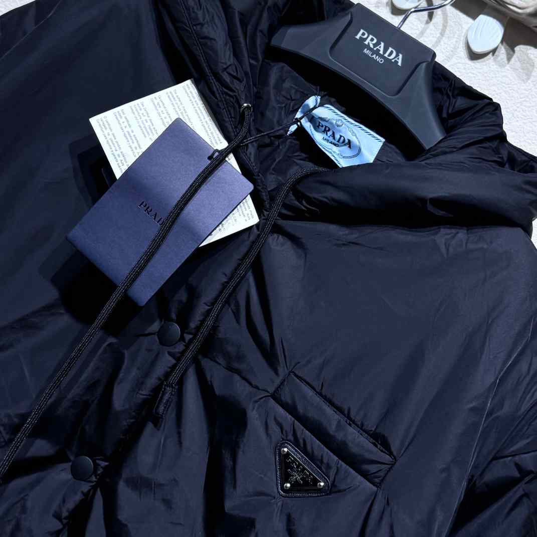 Prada Oversized Light Re-Nylon Raincoat - DopestKickz
