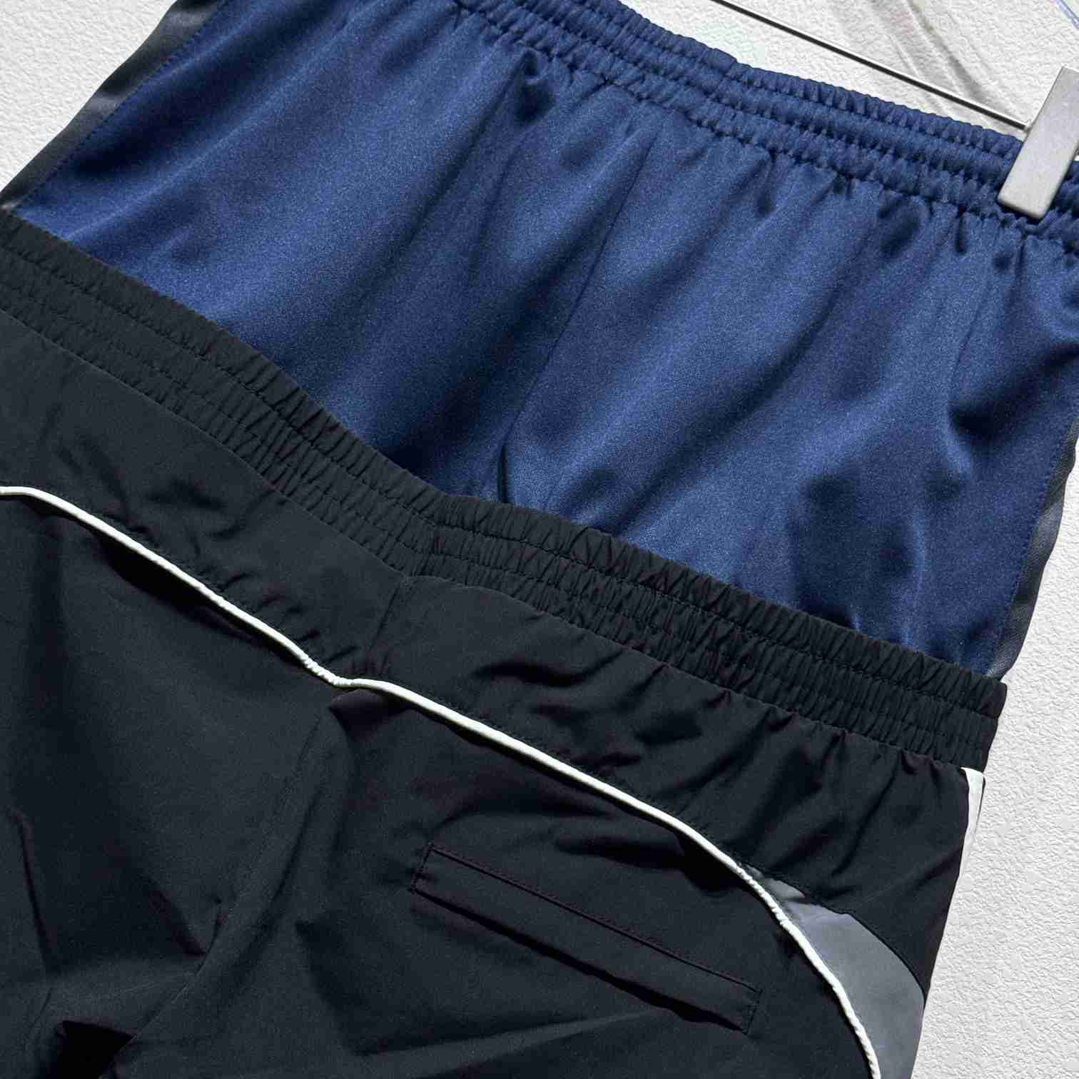 Balenciaga Cut-Up Tracksuit Pants In Black - DopestKickz