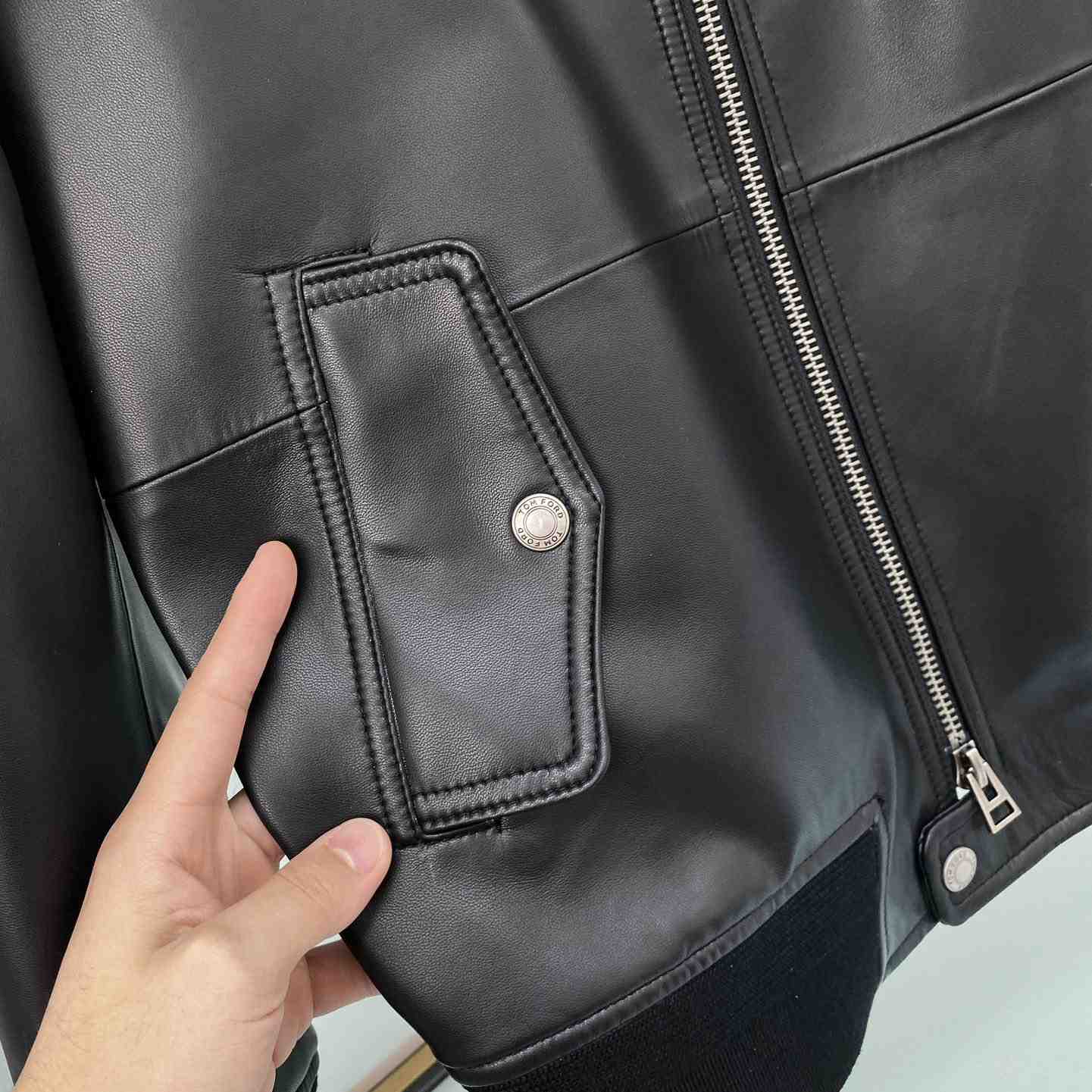 Tom Ford Leather Jacket - DopestKickz