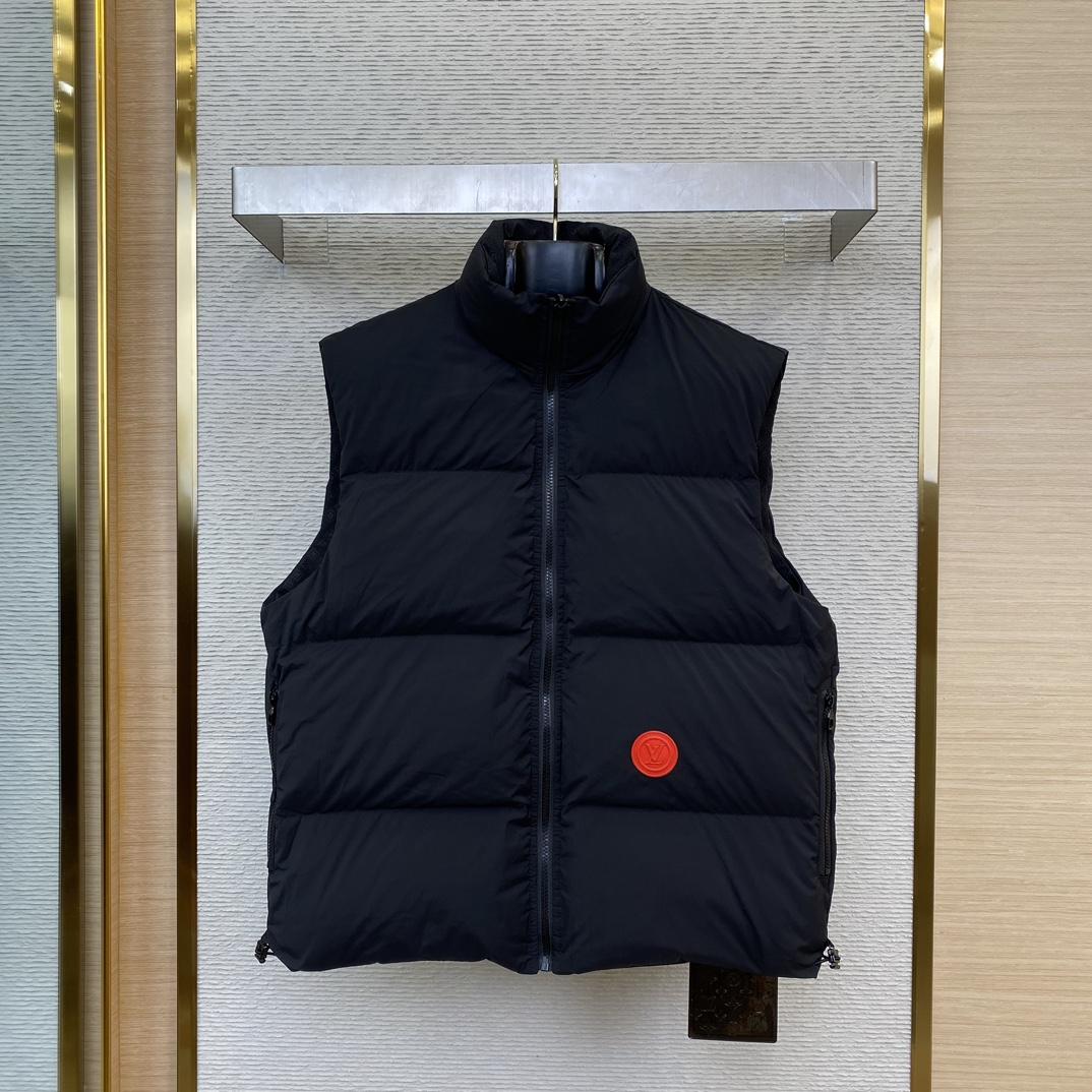 Louis Vuitton Monogram Reversible Down Gilet   - DopestKickz