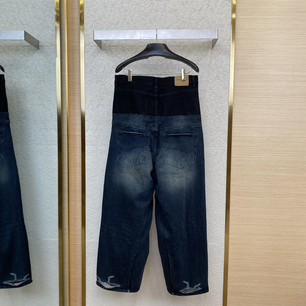 Balenciaga Cut-Up Baggy Pants  - DopestKickz