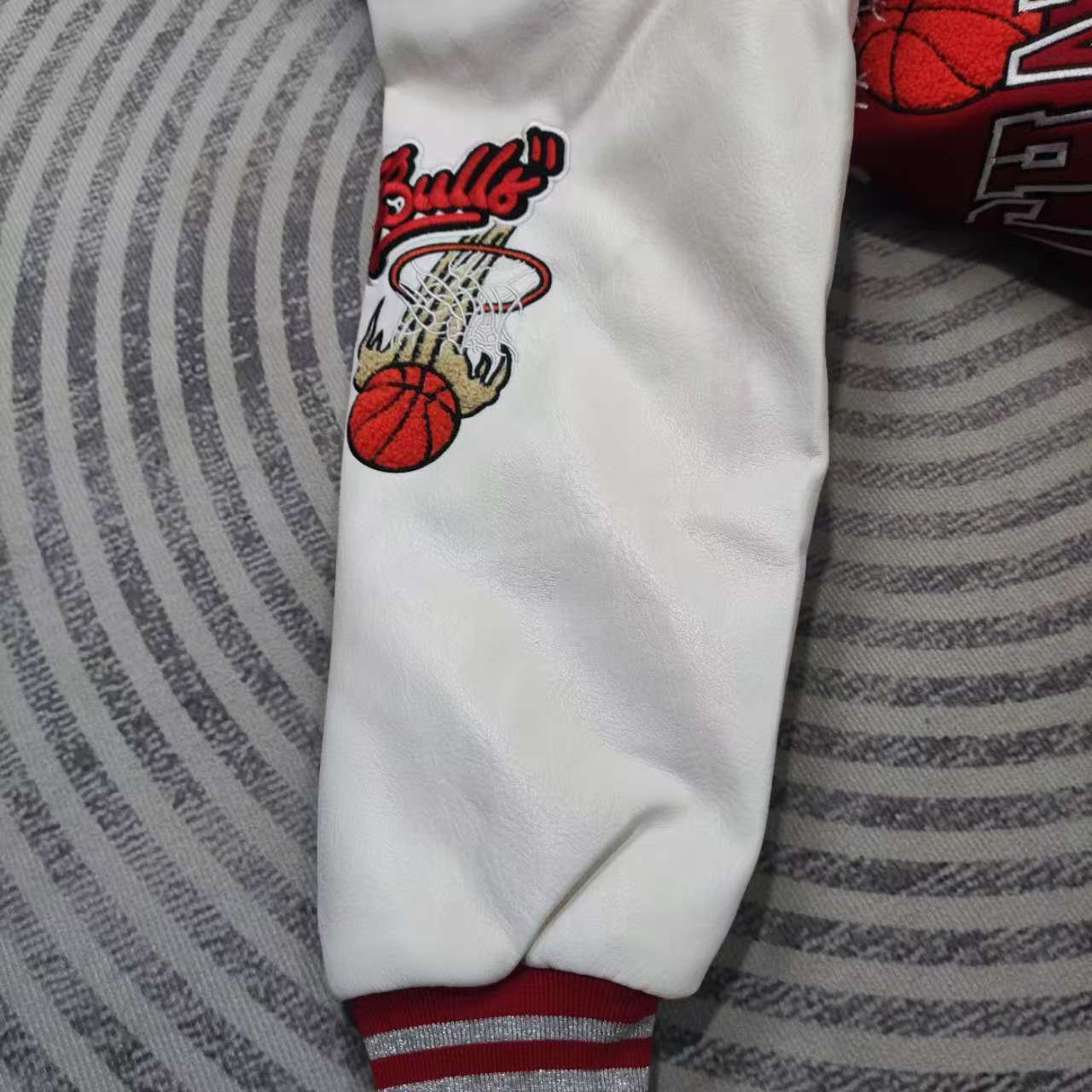 Off-White™ C/O Chicago Bulls Red Varsity - DopestKickz