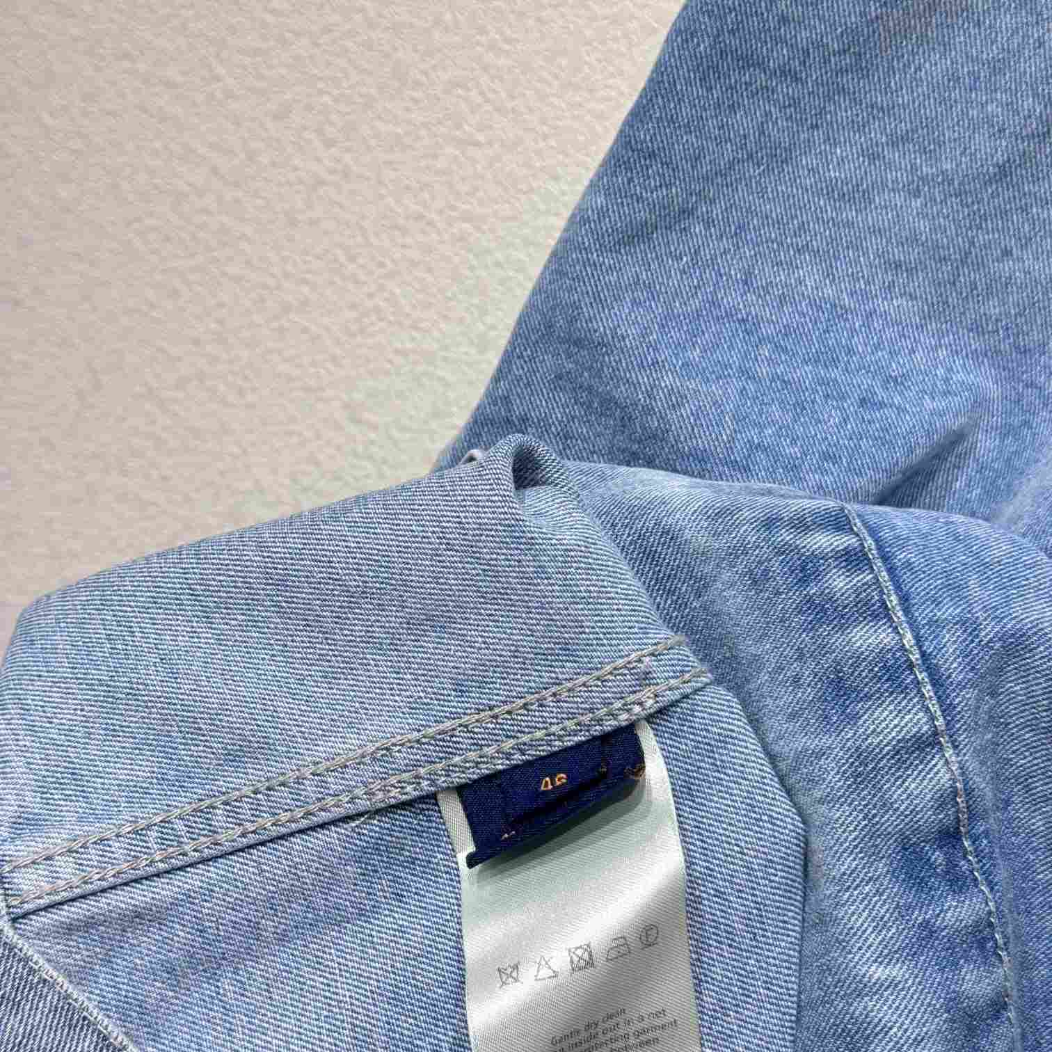 Louis Vuitton Denim Trucker Jacket  1AGING - DopestKickz