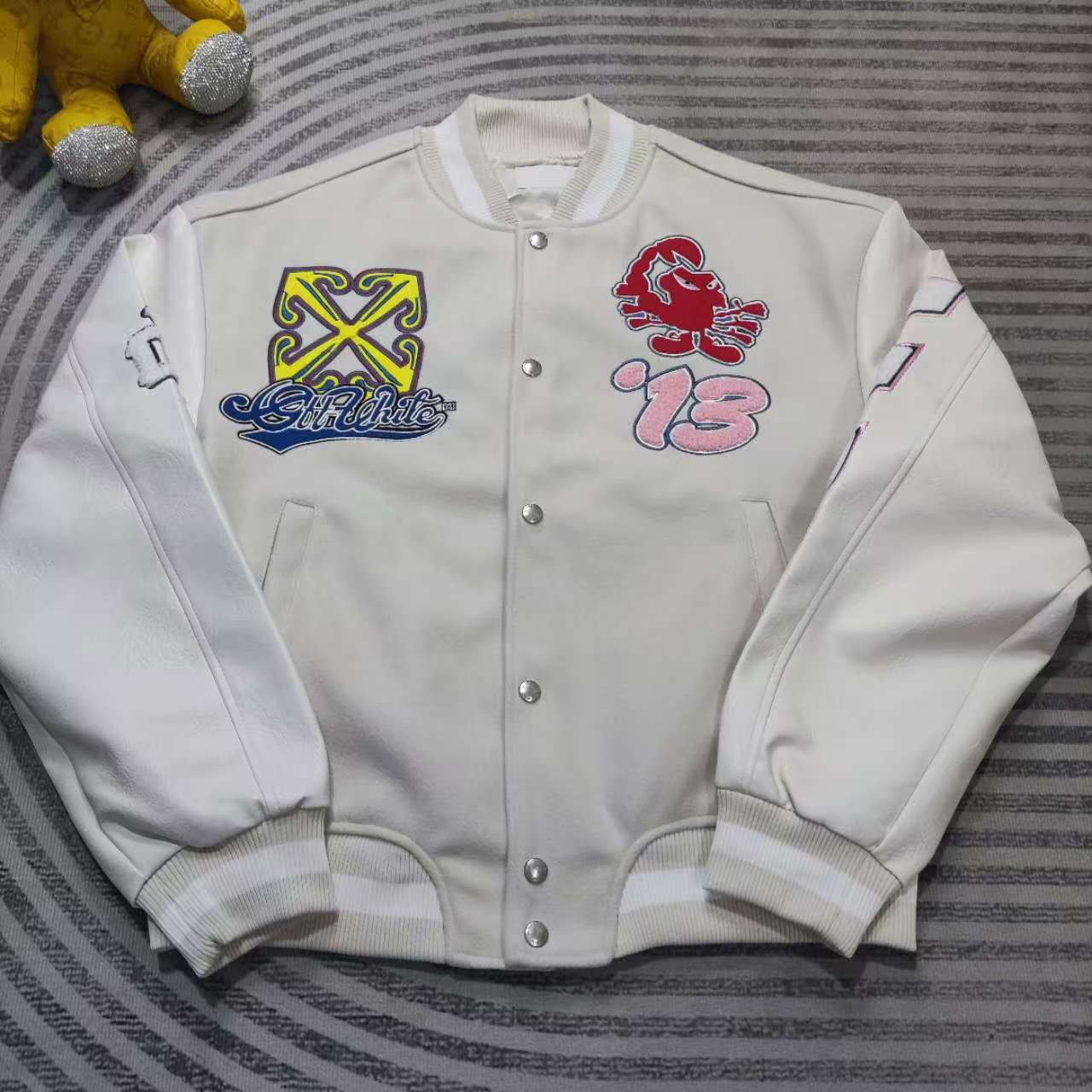 Off-White Wo Characters Varsity - DopestKickz