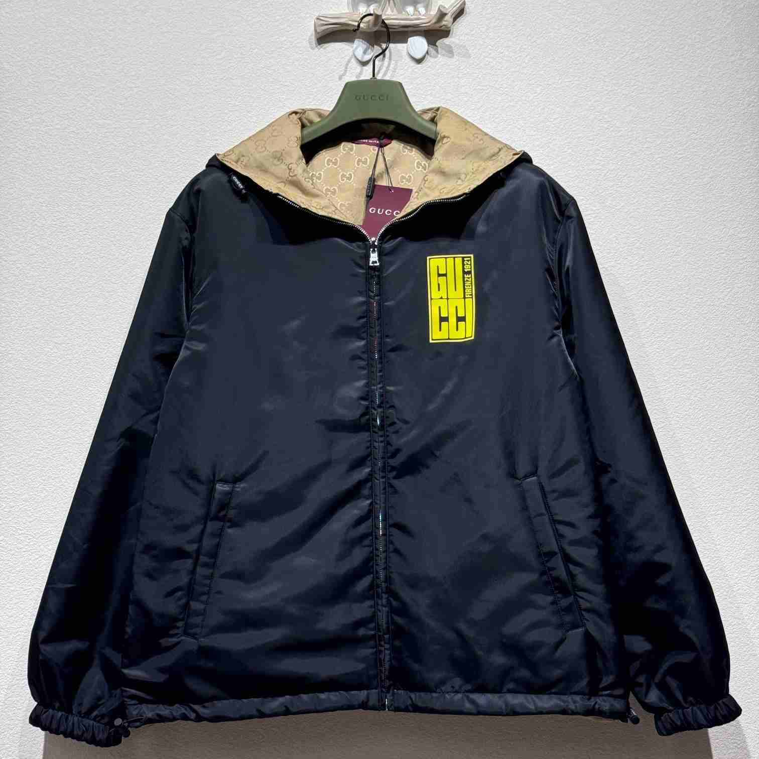 Gucci Reversible Nylon Twill Jacket - DopestKickz