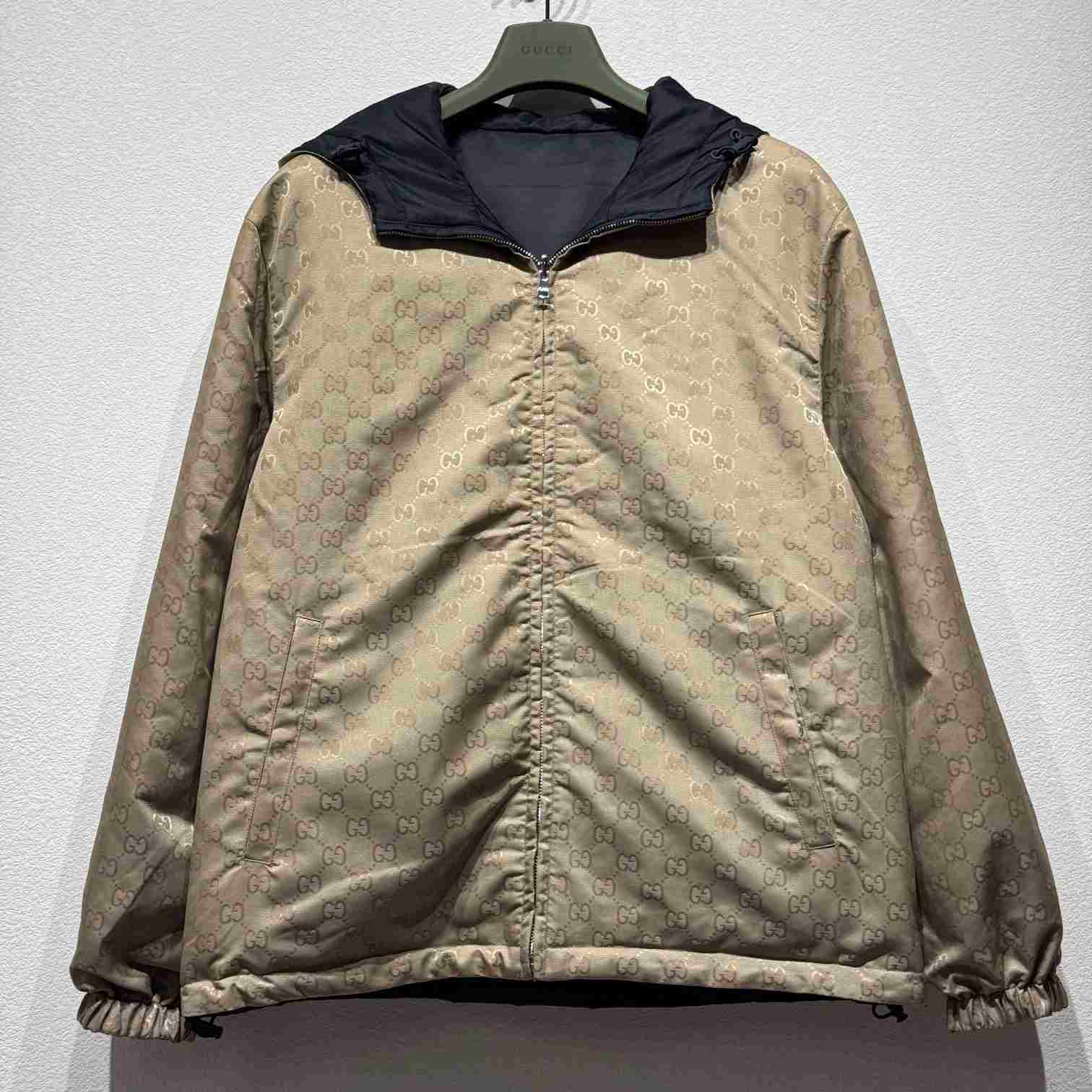 Gucci Reversible Nylon Twill Jacket - DopestKickz