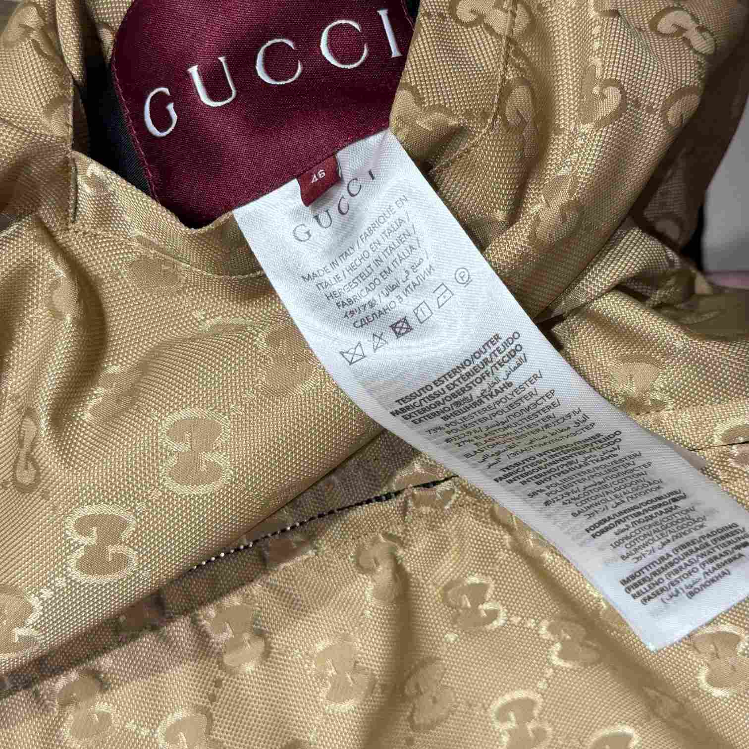 Gucci Reversible Nylon Twill Jacket - DopestKickz