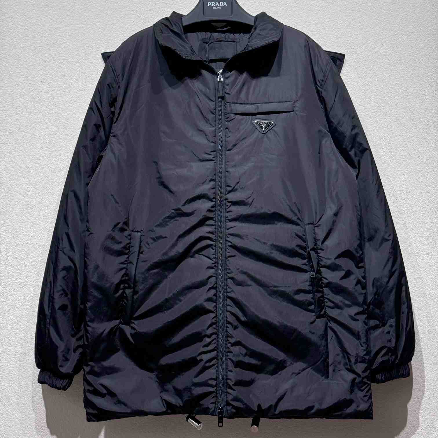 Prada Re-Nylon Puffer Jacket - DopestKickz