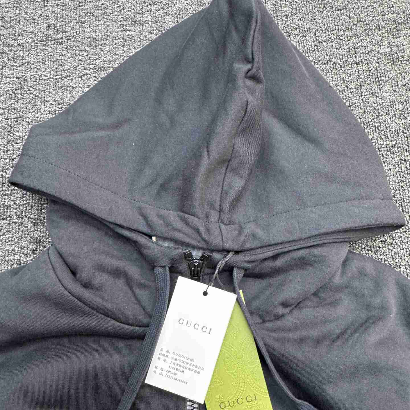 Gucci Cotton Jersey Zip Jacket - DopestKickz