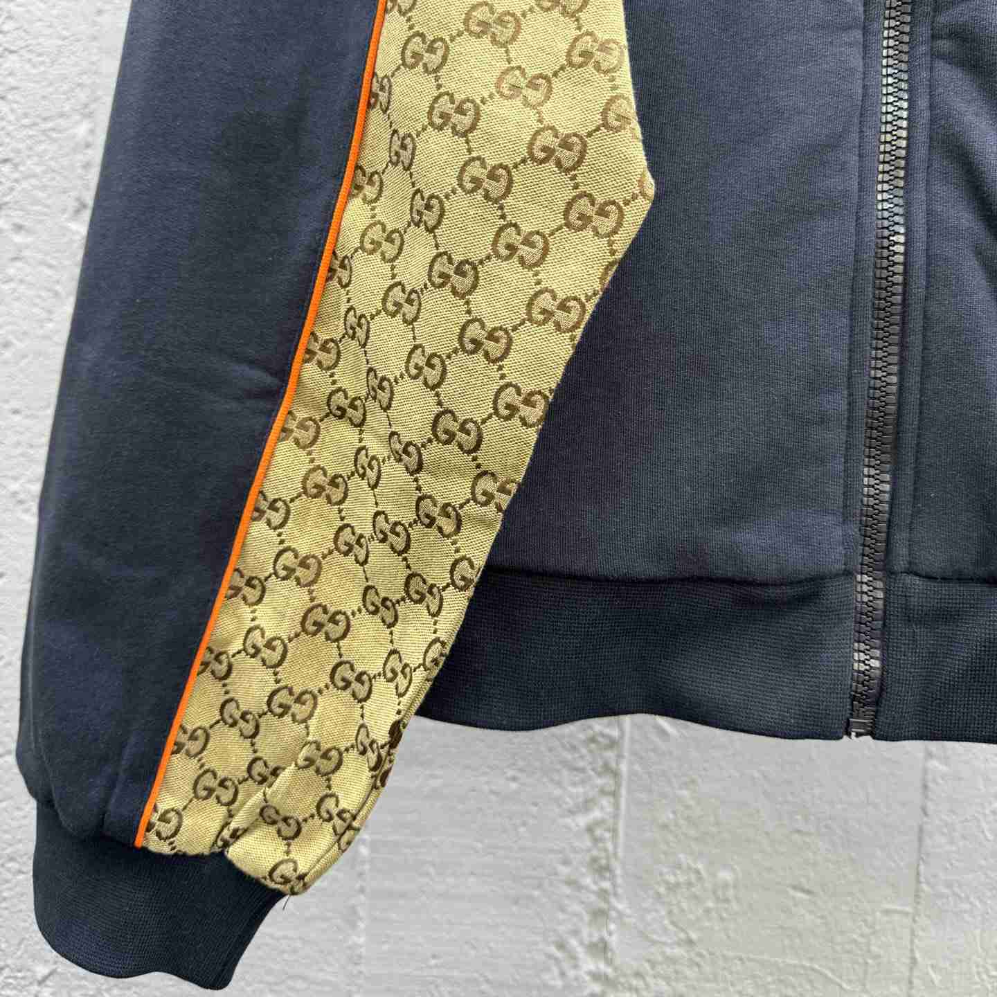 Gucci Cotton Jersey Zip Jacket - DopestKickz