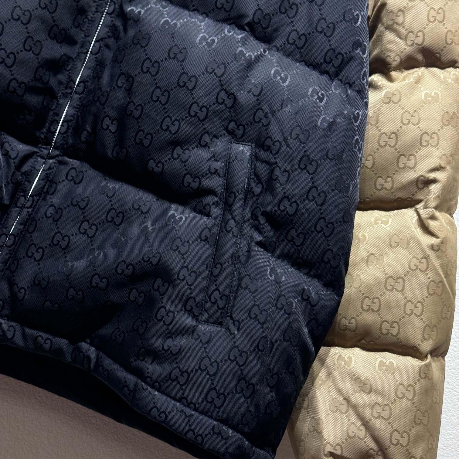 Gucci GG Canvas Puffer Jacket - DopestKickz