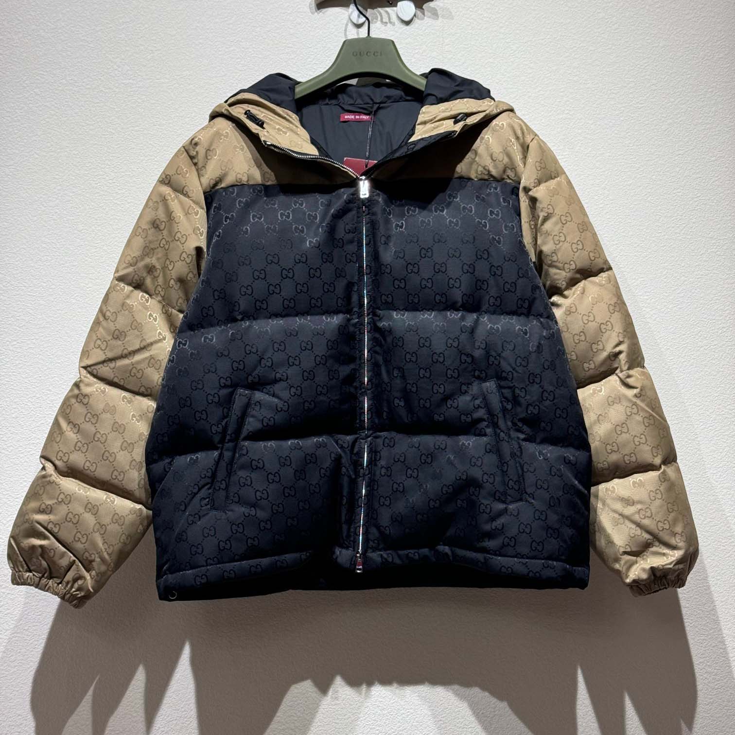 Gucci GG Canvas Puffer Jacket - DopestKickz