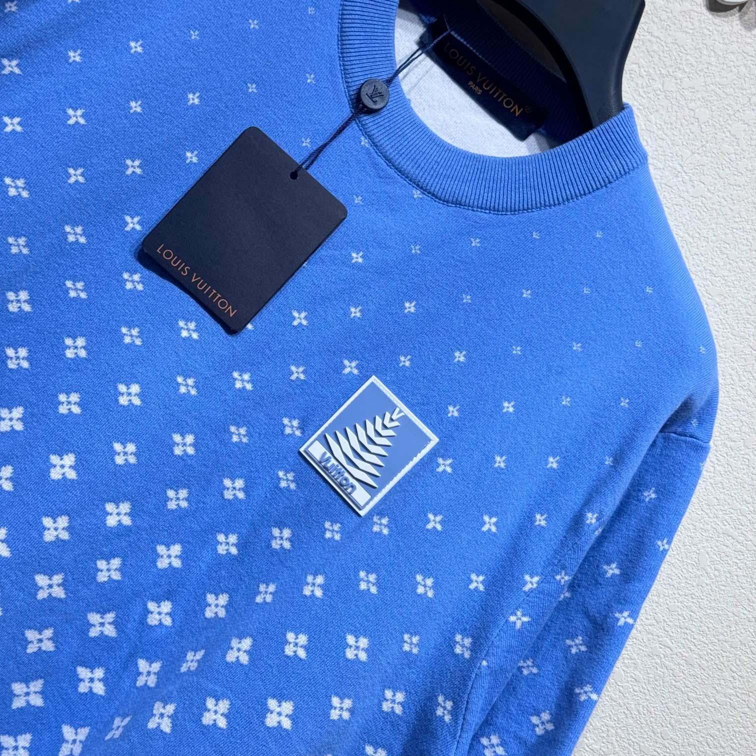 Louis Vuitton Knitted Cotton T-Shirt  1AGJUM - DopestKickz
