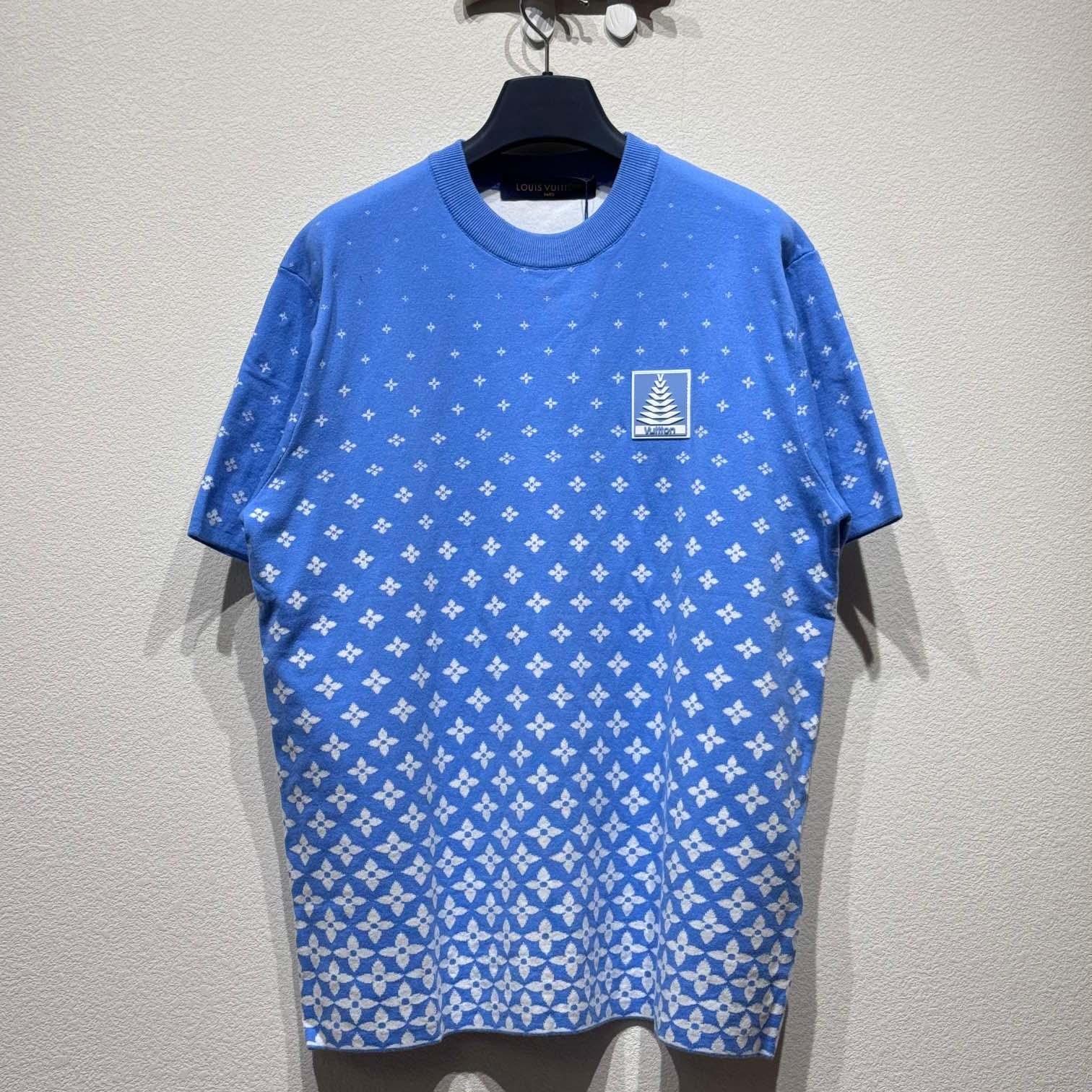 Louis Vuitton Knitted Cotton T-Shirt  1AGJUM - DopestKickz