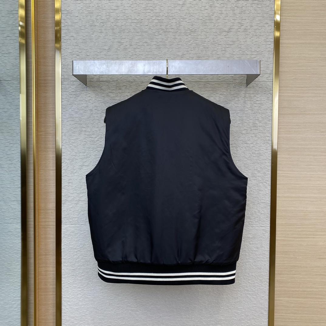 Prada Black Re-Nylon Vest - DopestKickz