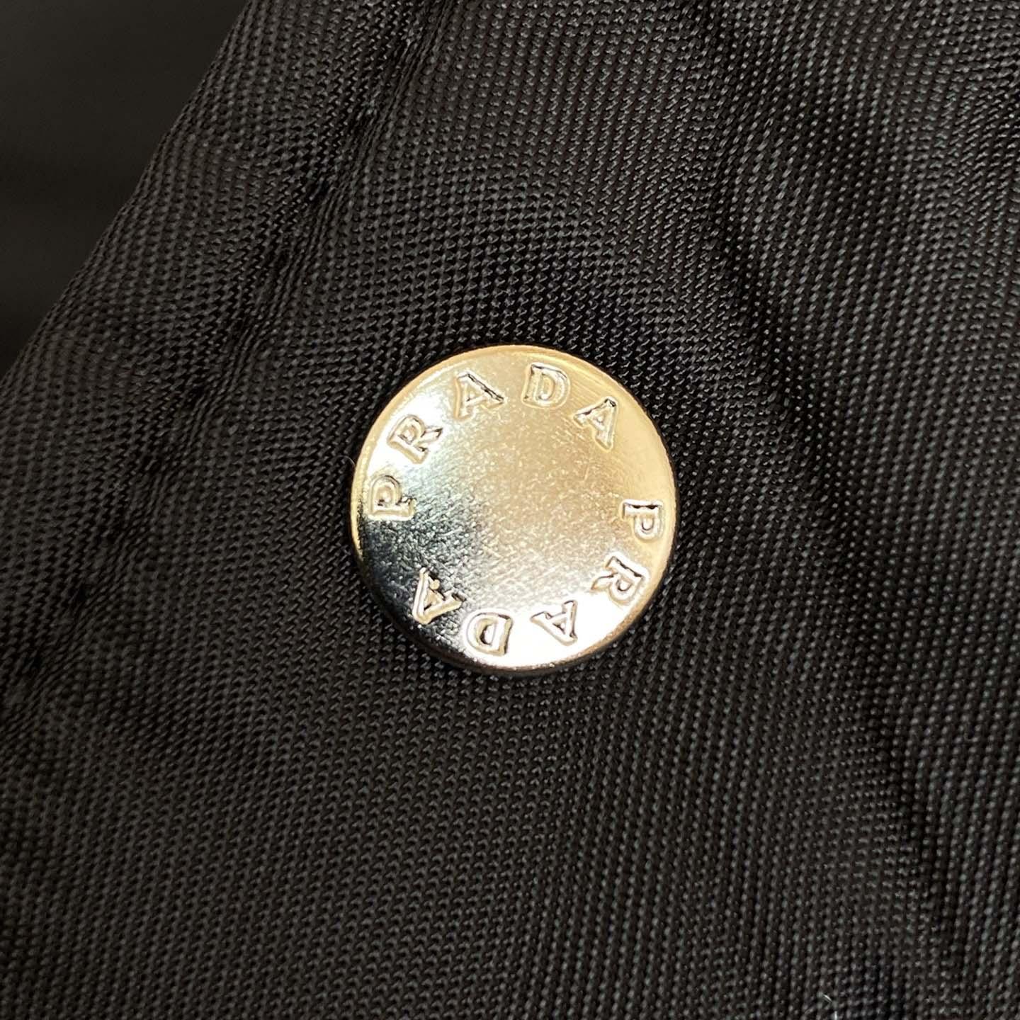 Prada Black Re-Nylon Vest - DopestKickz