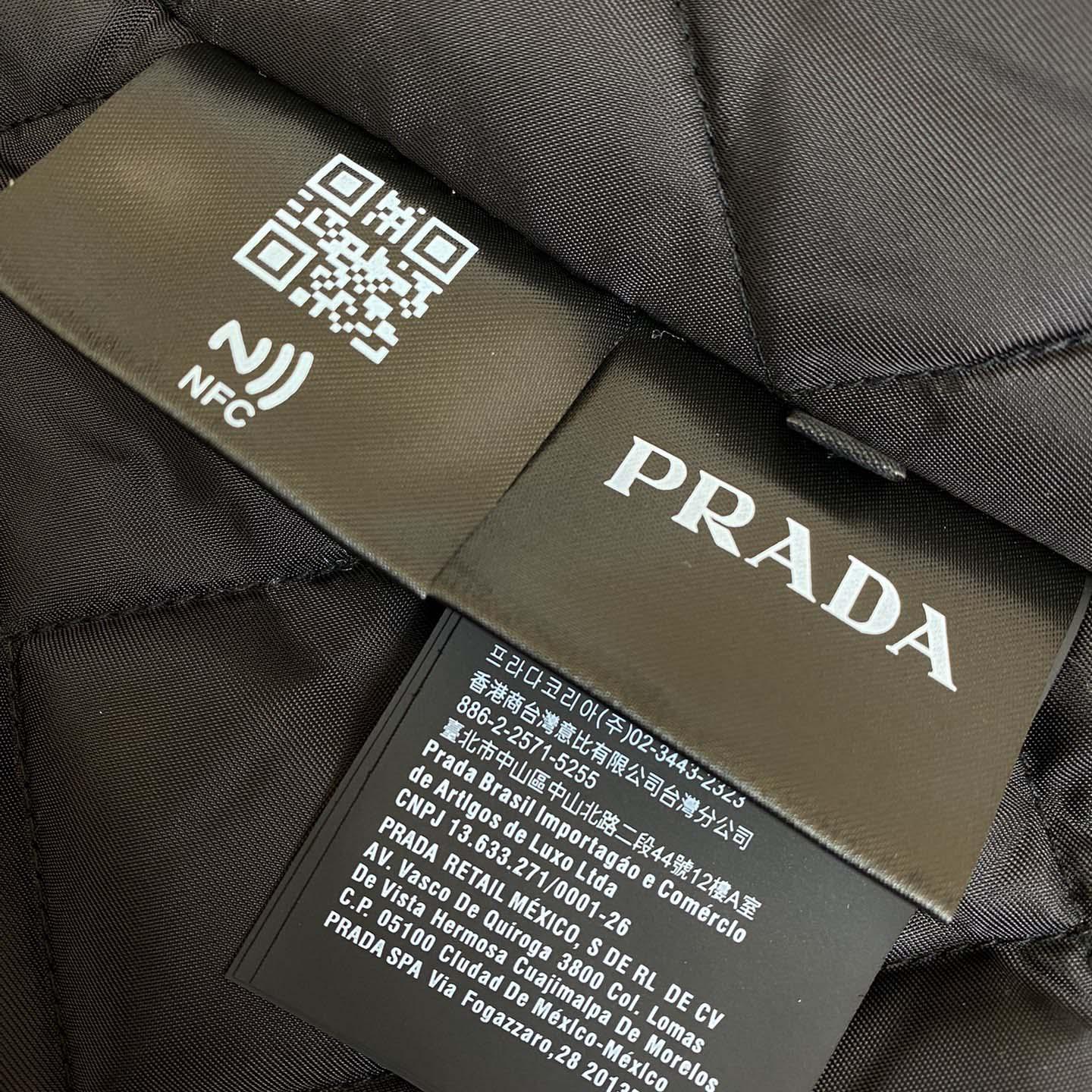 Prada Black Re-Nylon Vest - DopestKickz