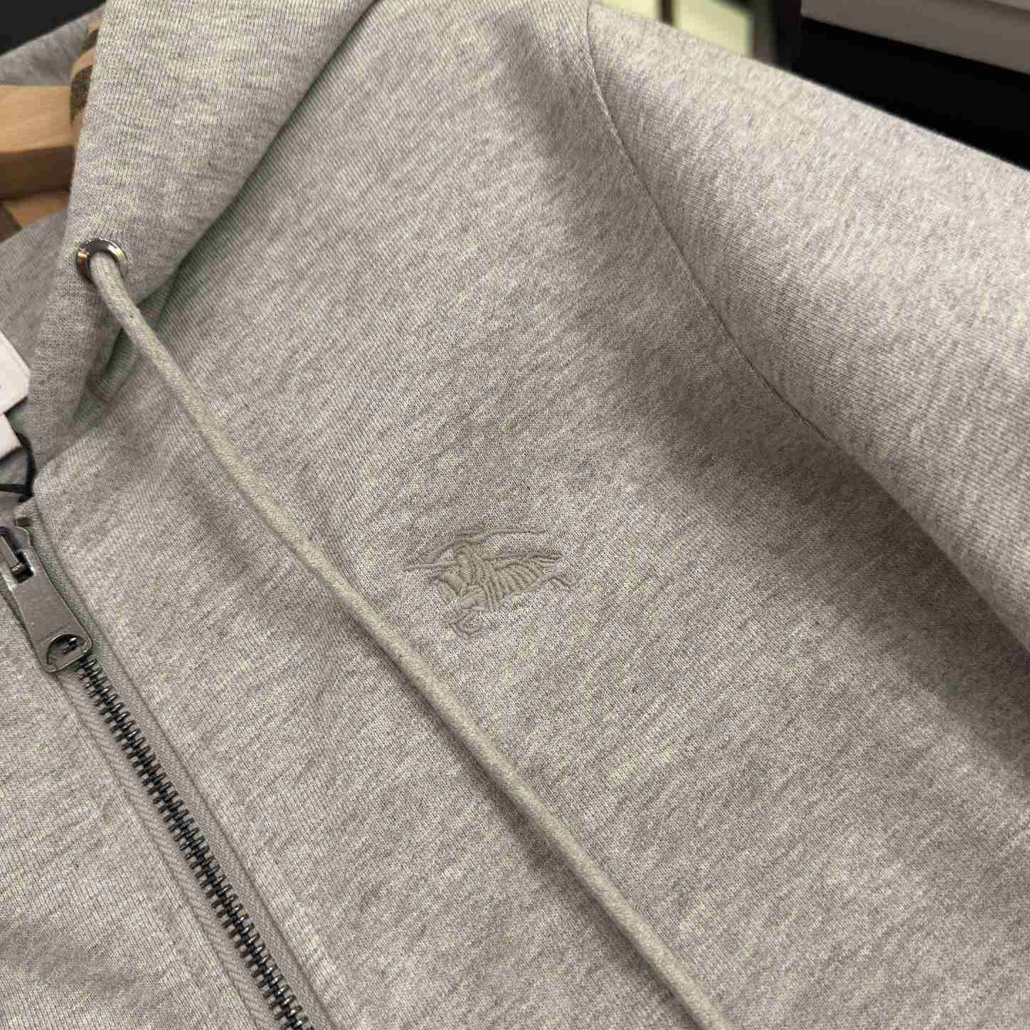 Burberry Cotton Zip Hoodie - DopestKickz