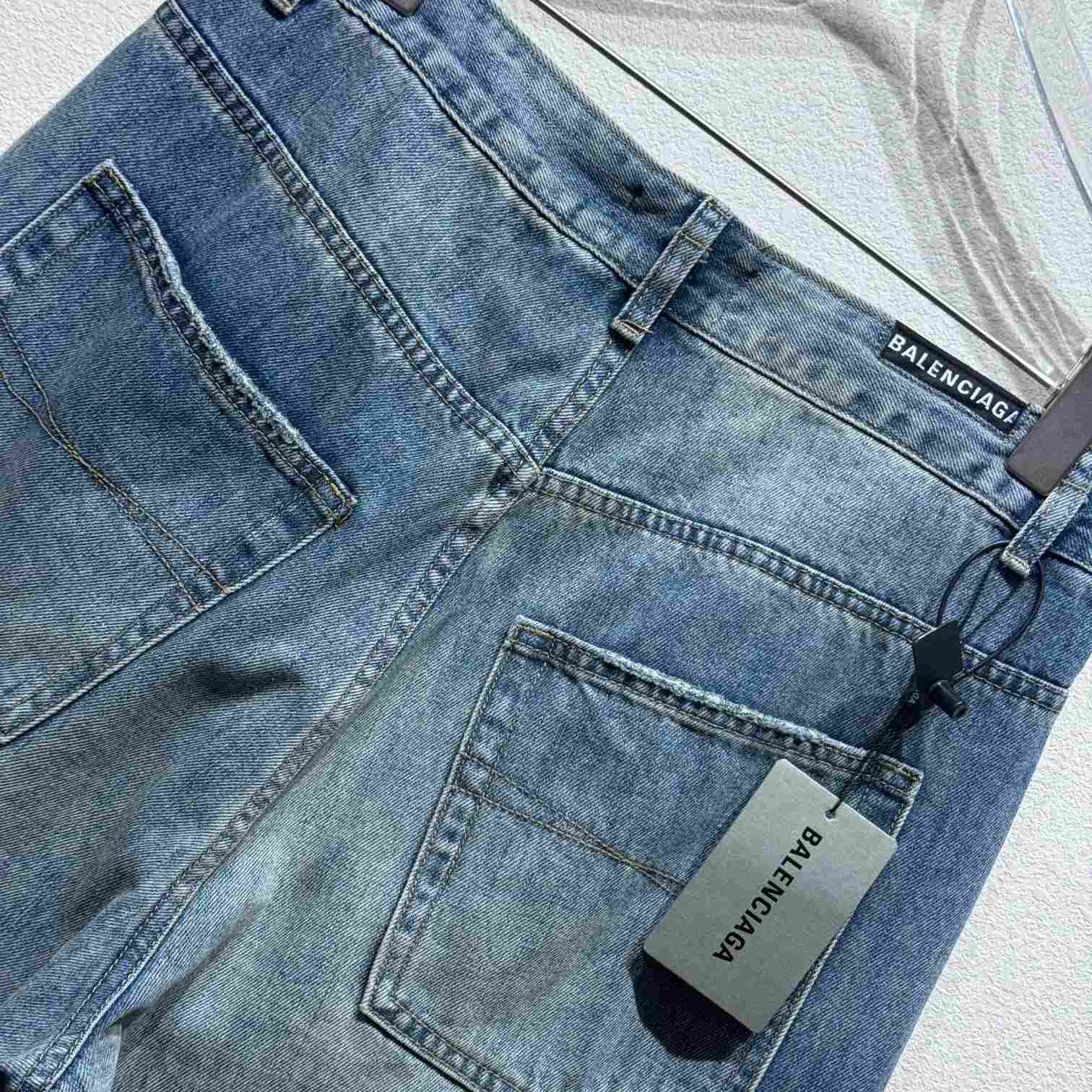 Balenciaga Twisted Wide-leg Jeans  - DopestKickz