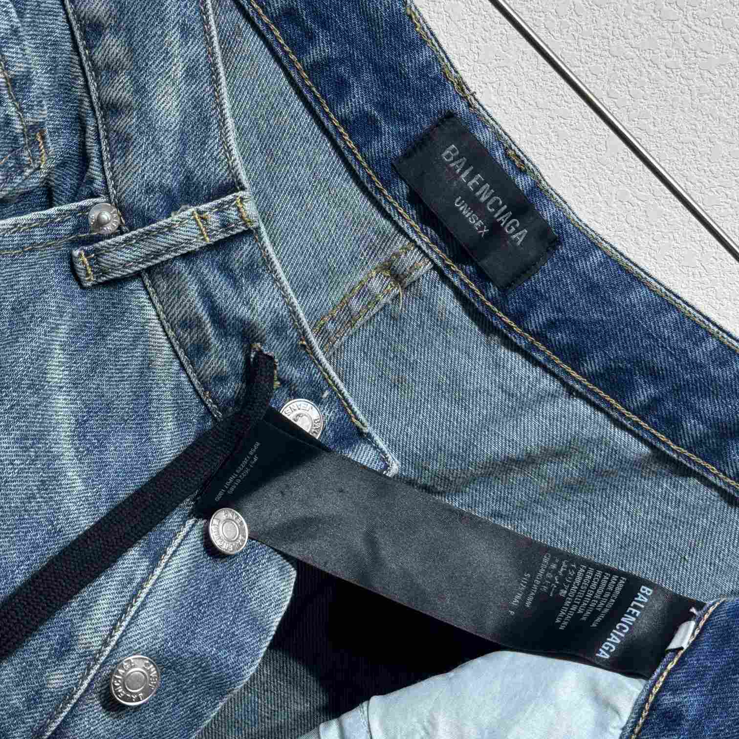 Balenciaga Twisted Wide-leg Jeans  - DopestKickz