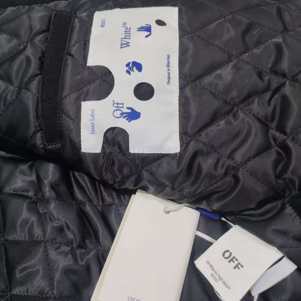 Off-White New York Liberty Varsity Jacket - DopestKickz