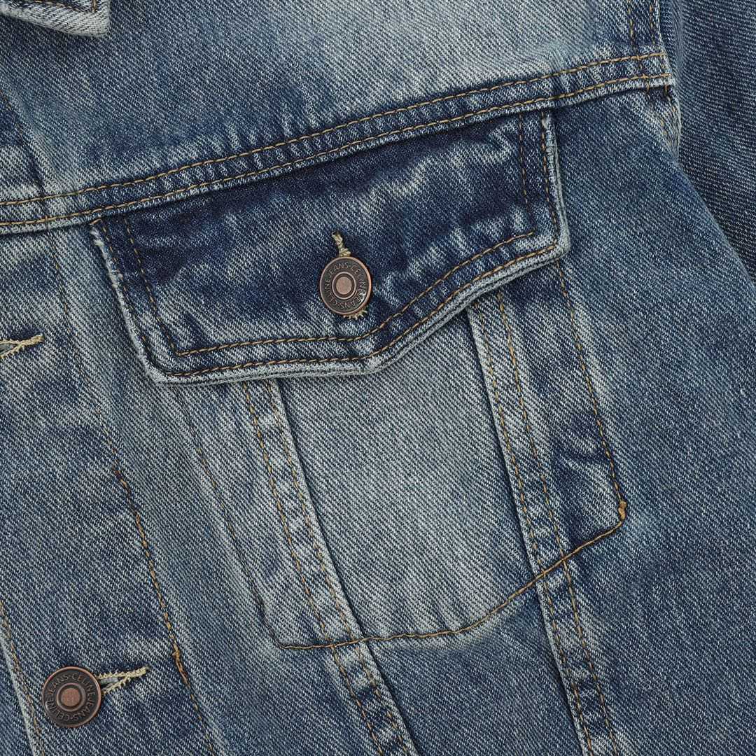 Celine Hooded Denim Jacket - DopestKickz