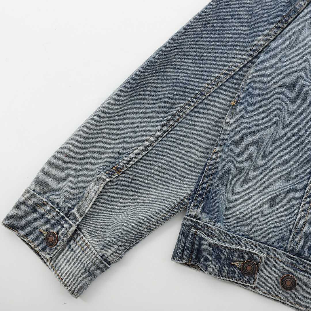 Celine Hooded Denim Jacket - DopestKickz