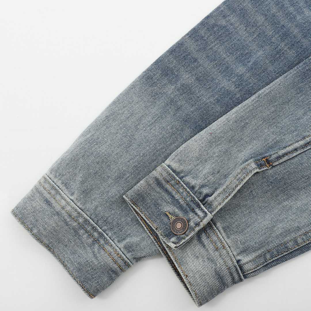 Celine Hooded Denim Jacket - DopestKickz