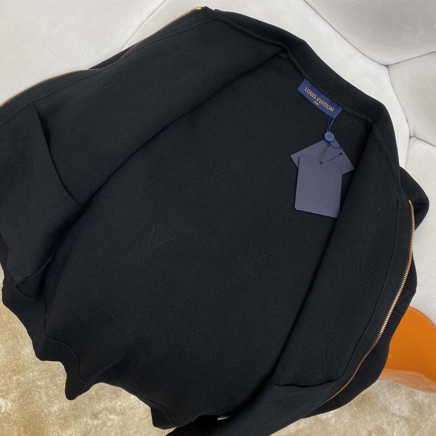 Louis Vuitton LV Blason Embossed Wool Blouson  1AFYEI - DopestKickz