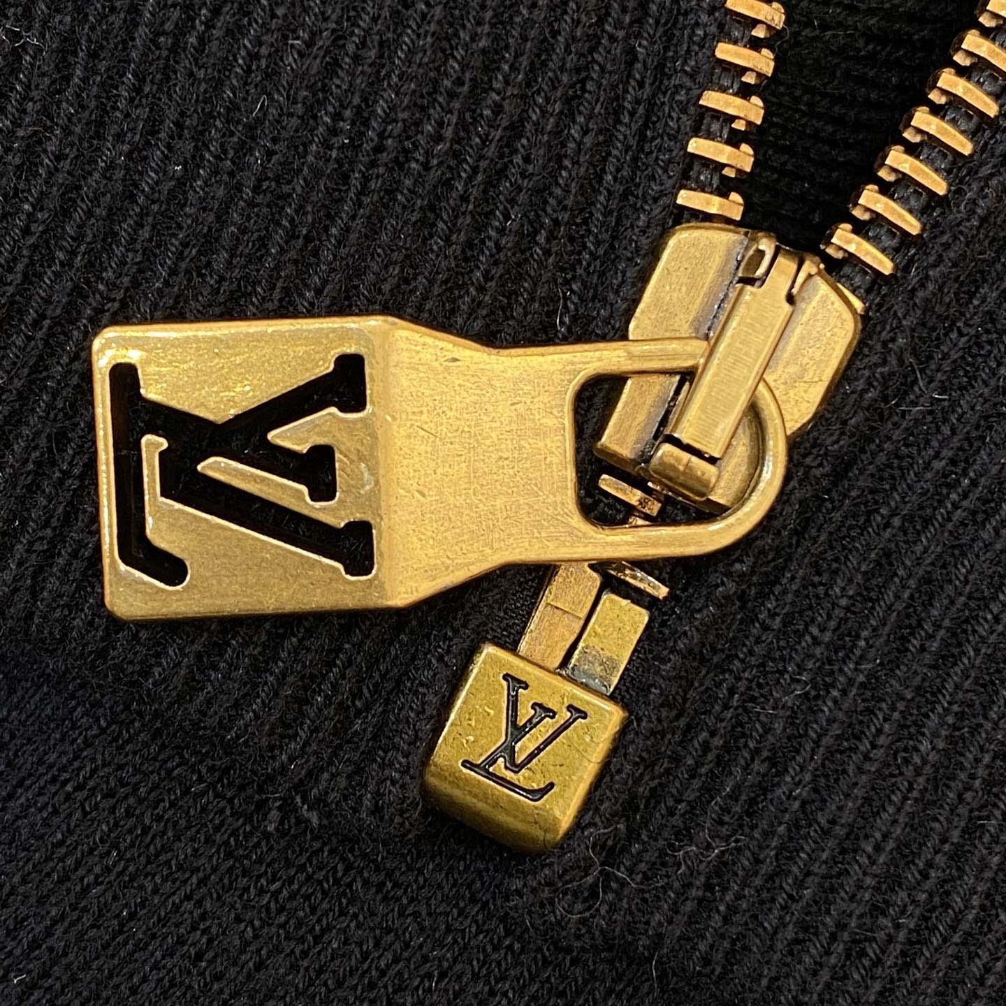 Louis Vuitton LV Blason Embossed Wool Blouson  1AFYEI - DopestKickz
