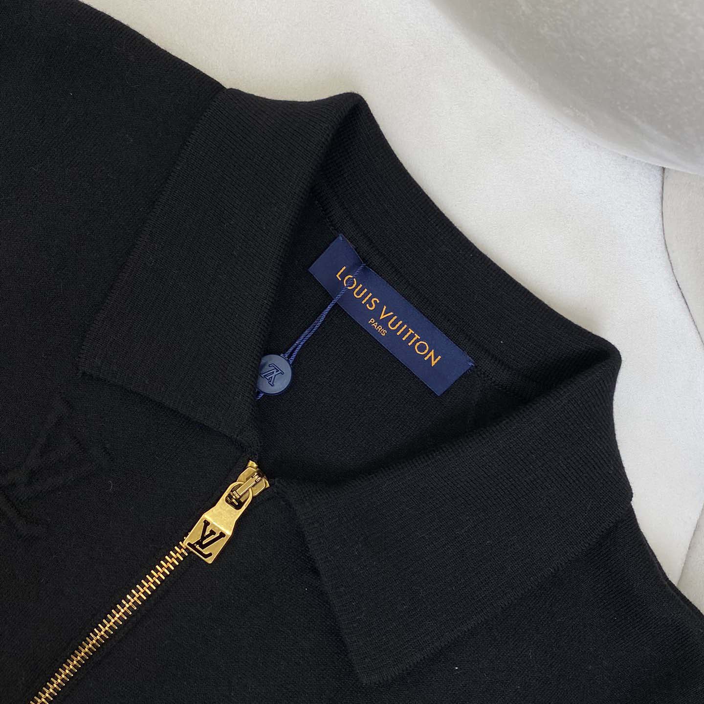 Louis Vuitton LV Blason Embossed Wool Blouson  1AFYEI - DopestKickz