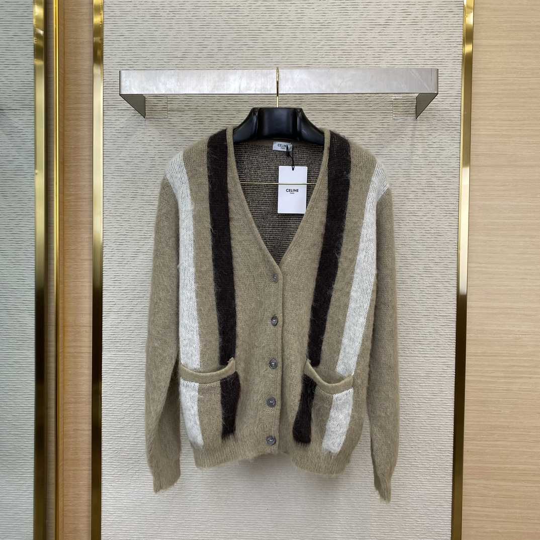 Celine Cardigan In Brushed Mohair - DopestKickz