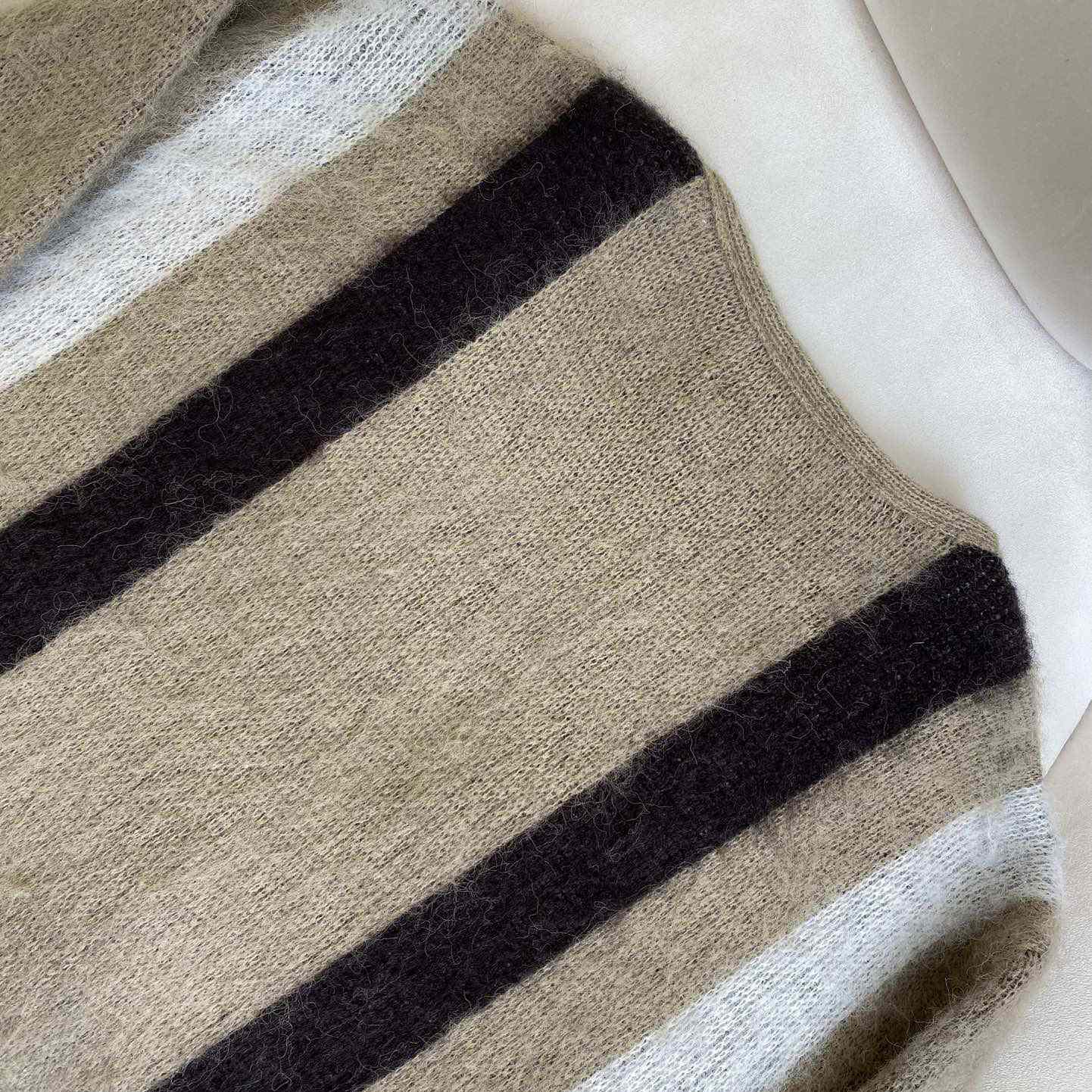Celine Cardigan In Brushed Mohair - DopestKickz