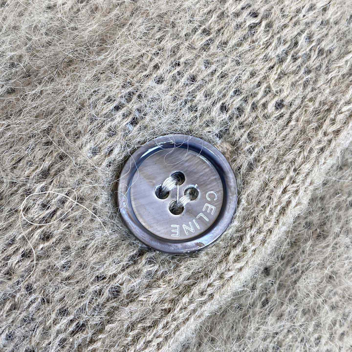 Celine Cardigan In Brushed Mohair - DopestKickz