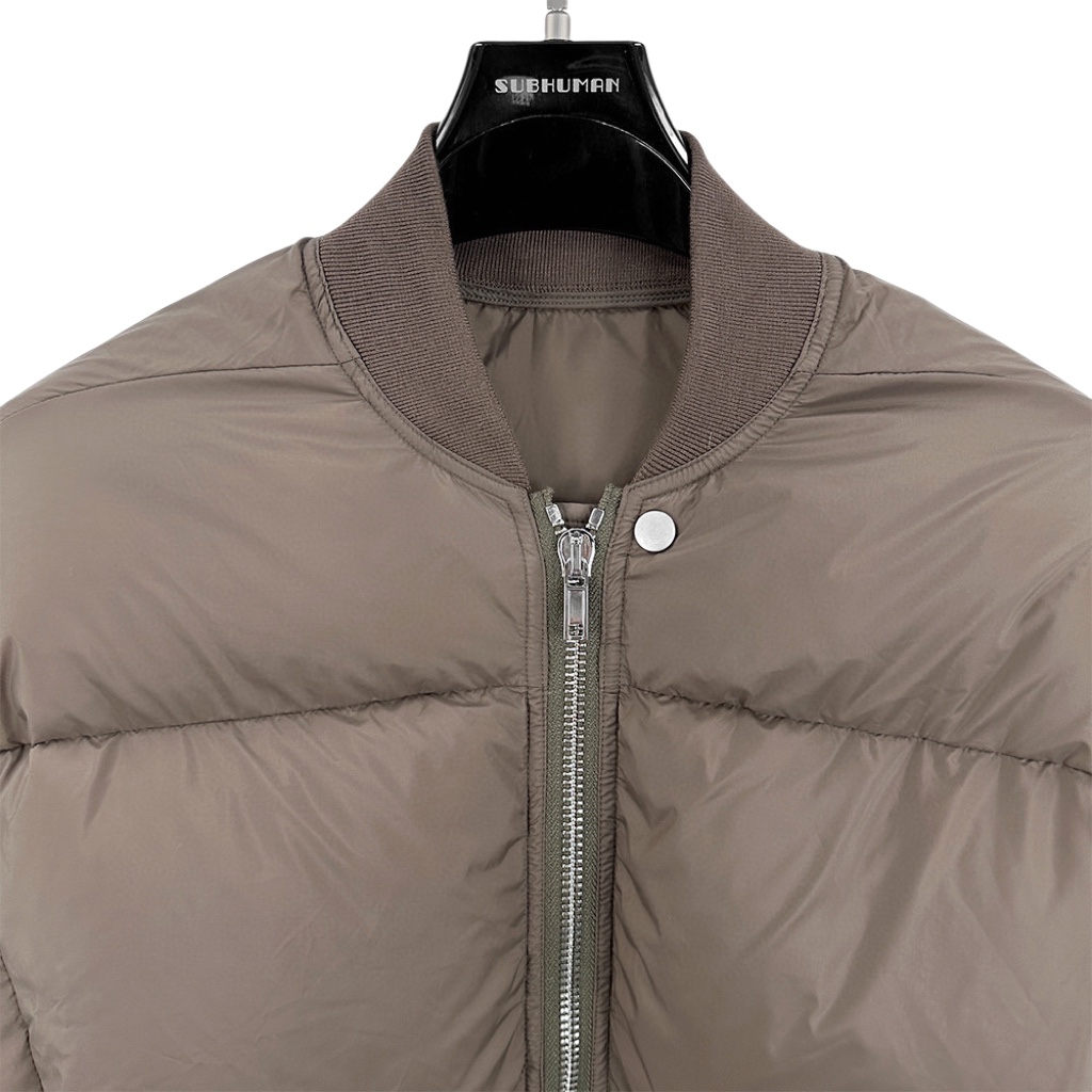 Rick Owens Zipped Padded Jacket - DopestKickz