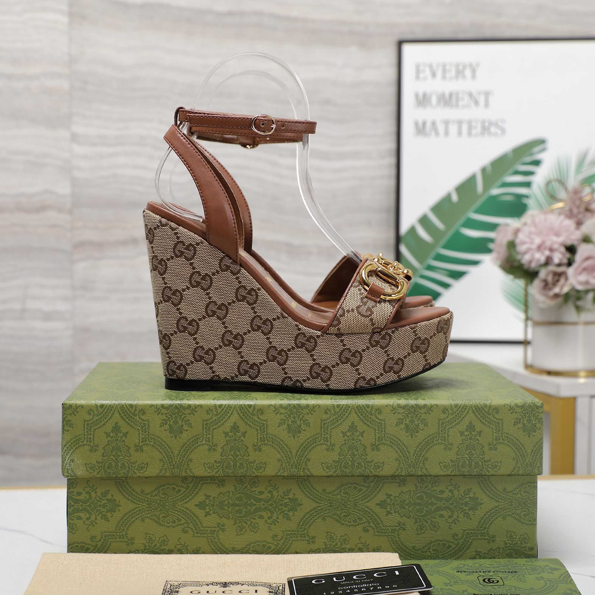 Gucci Women's Horsebit Platform Sandal  - DopestKickz