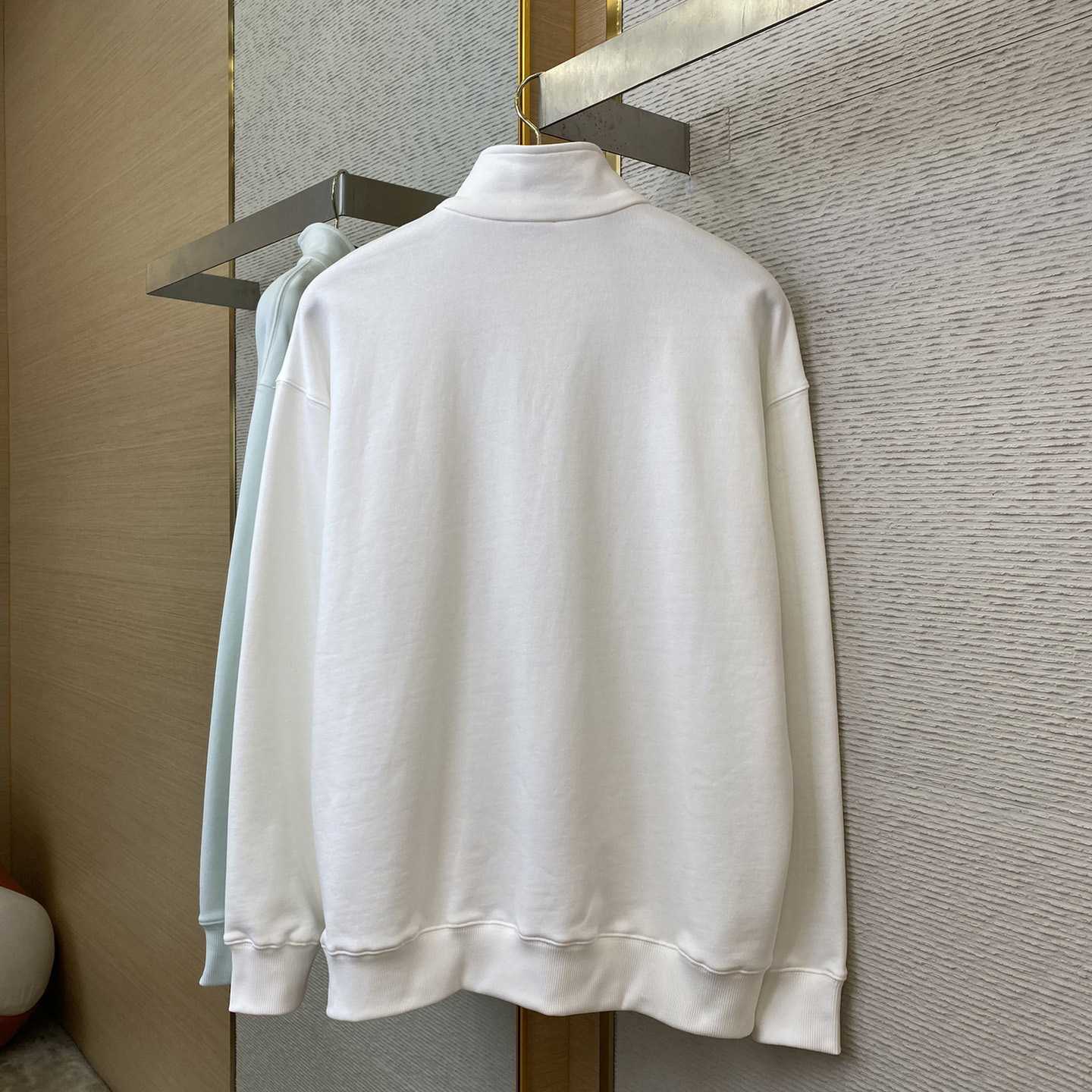 Dior CD Icon Half-Zip Sweatshirt   - DopestKickz