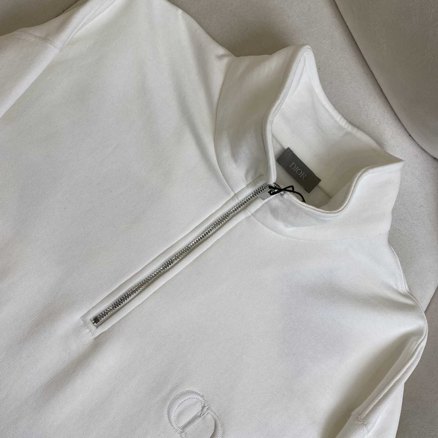 Dior CD Icon Half-Zip Sweatshirt   - DopestKickz