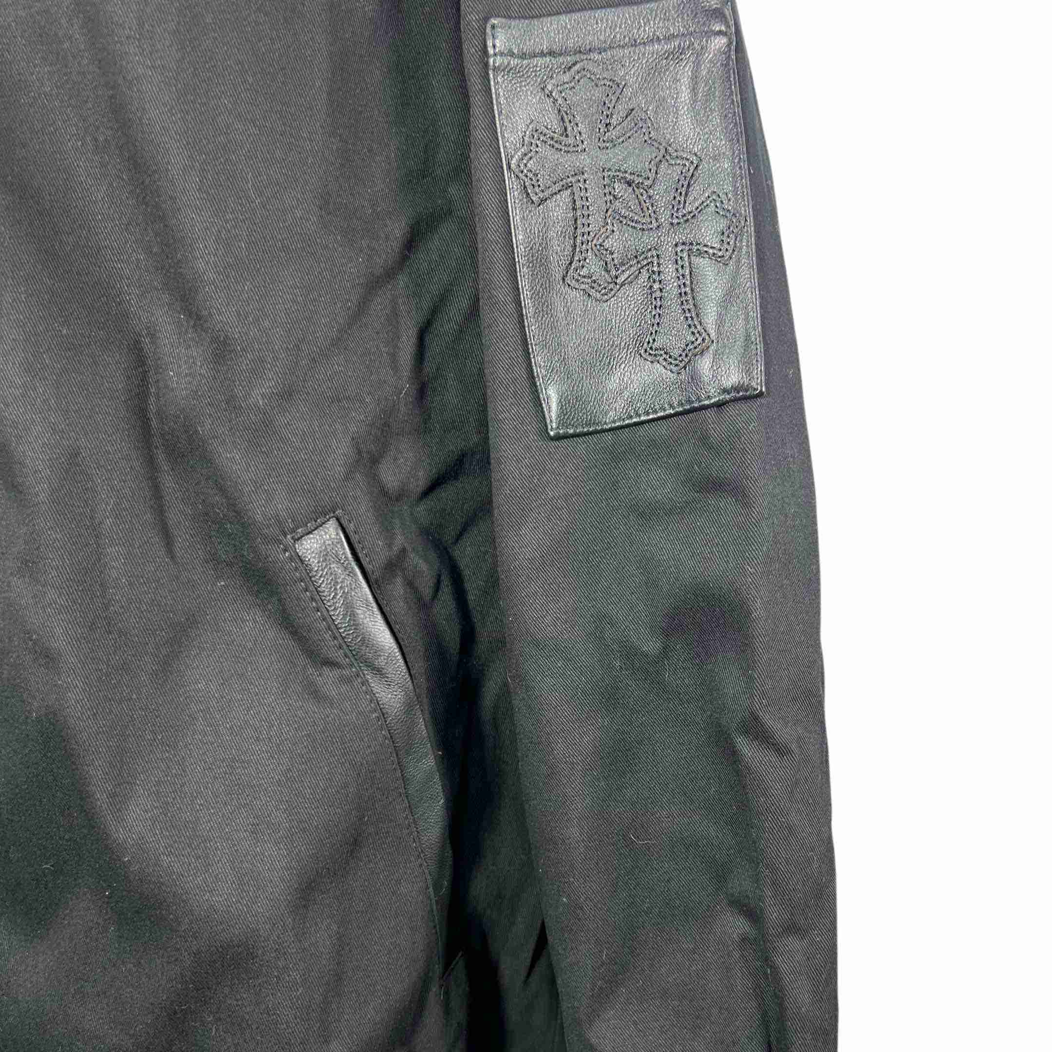 Chrome Hearts x Matty boy Print Canvas Work Jacket - DopestKickz