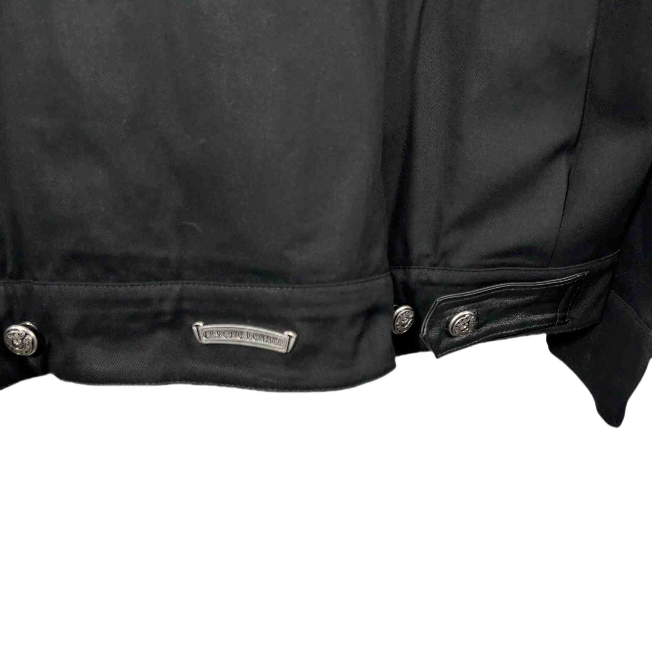 Chrome Hearts x Matty boy Print Canvas Work Jacket - DopestKickz