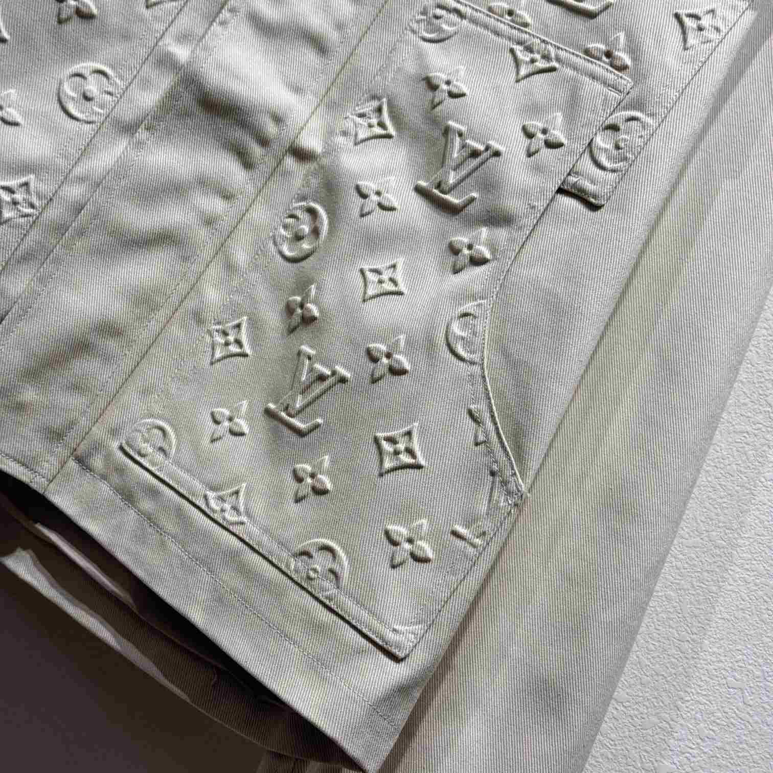 Louis Vuitton Monogram Workwear Denim Jacket   - DopestKickz