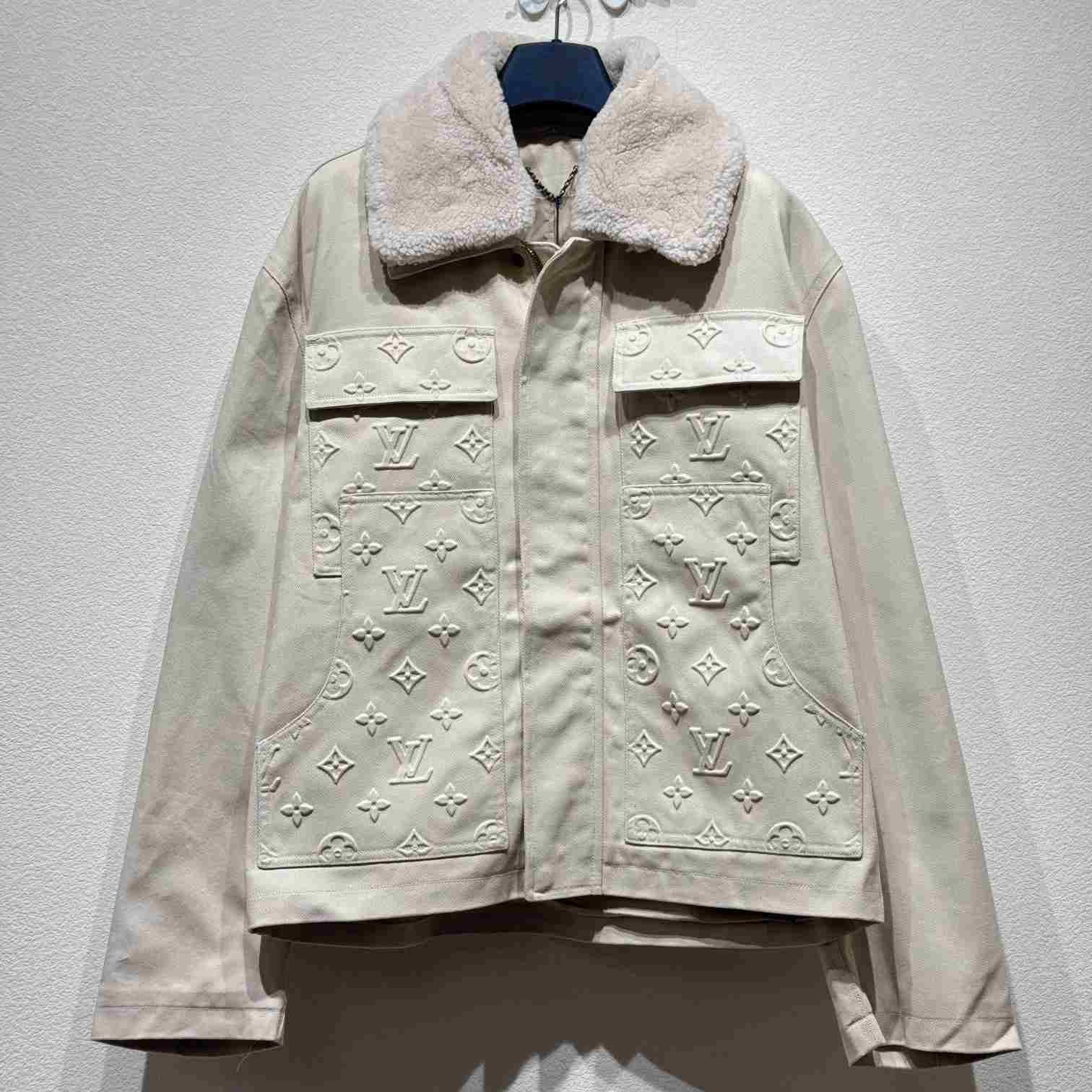 Louis Vuitton Monogram Workwear Denim Jacket   - DopestKickz