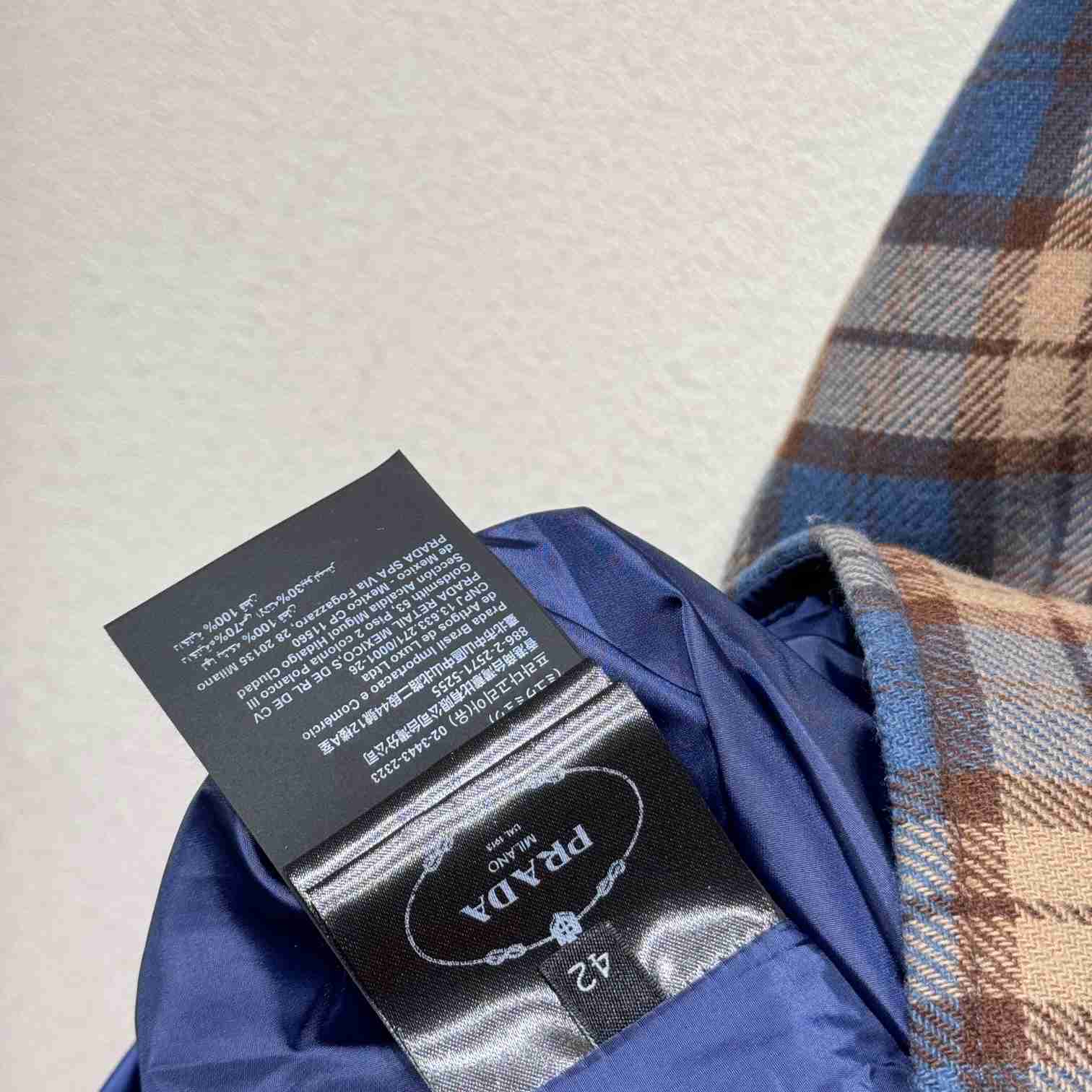 Prada Checked Wool Twill Lumberjack Jacket - DopestKickz