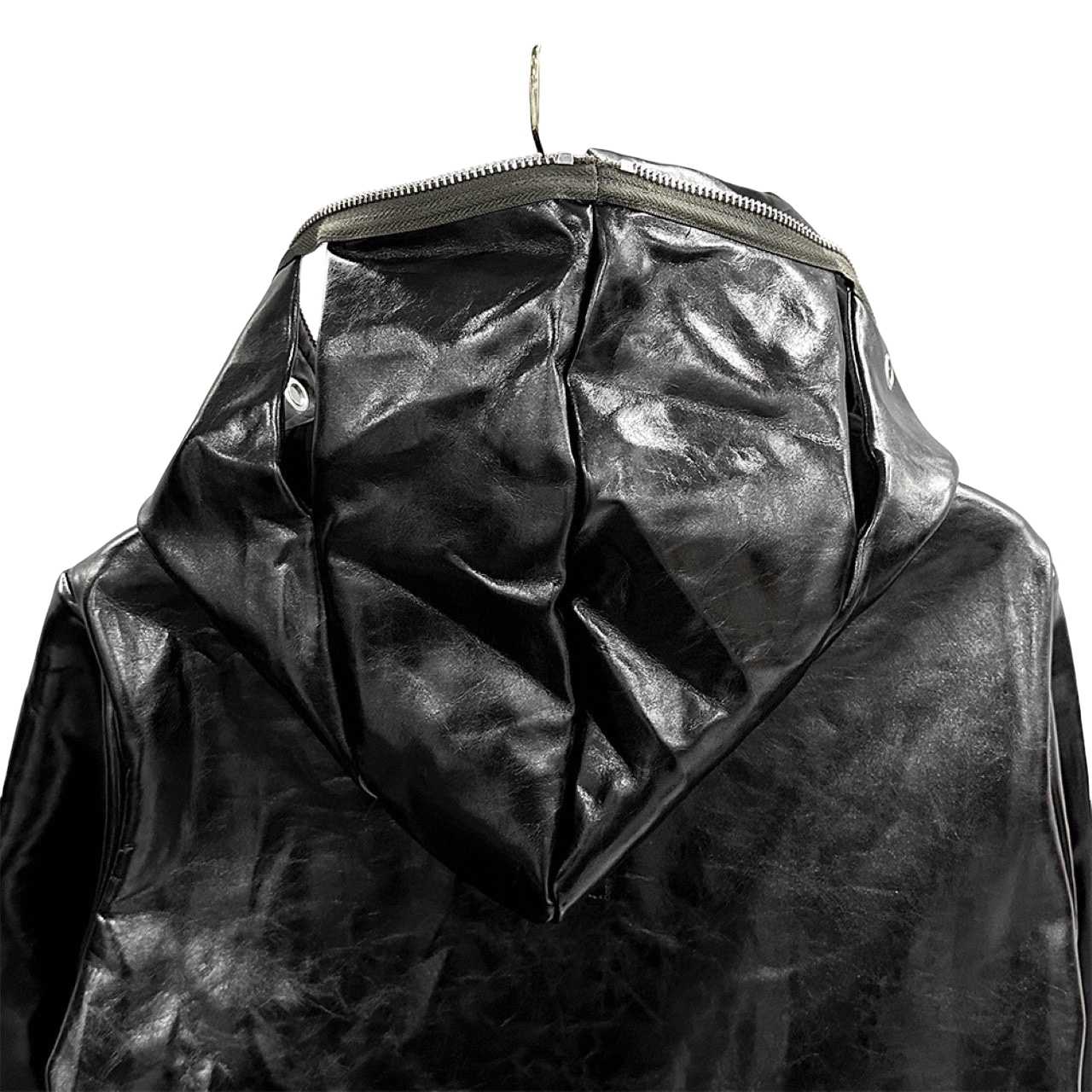 Rick Owens Leather Jacket - DopestKickz