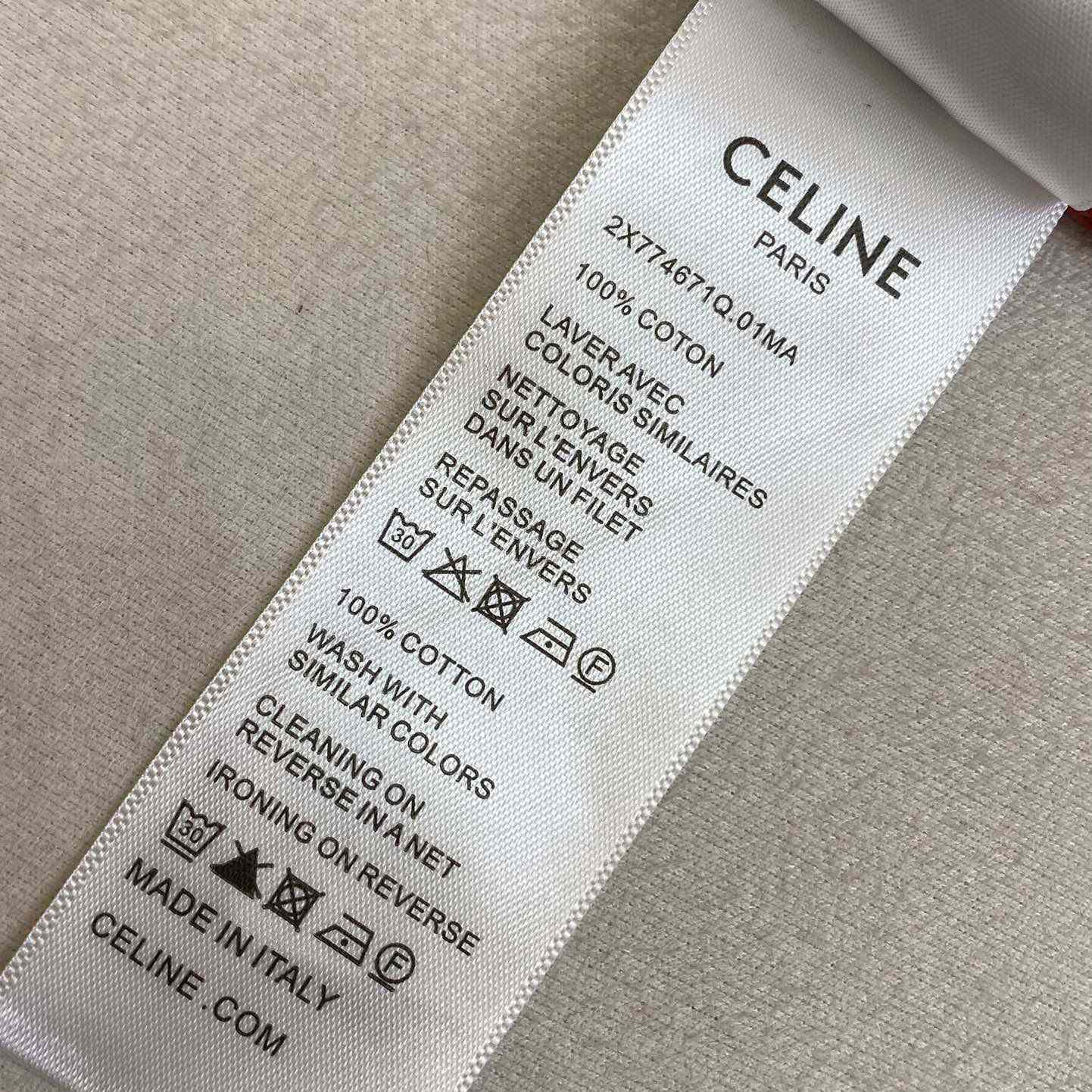 Celine Loose Shirt In Checked Cotton - DopestKickz