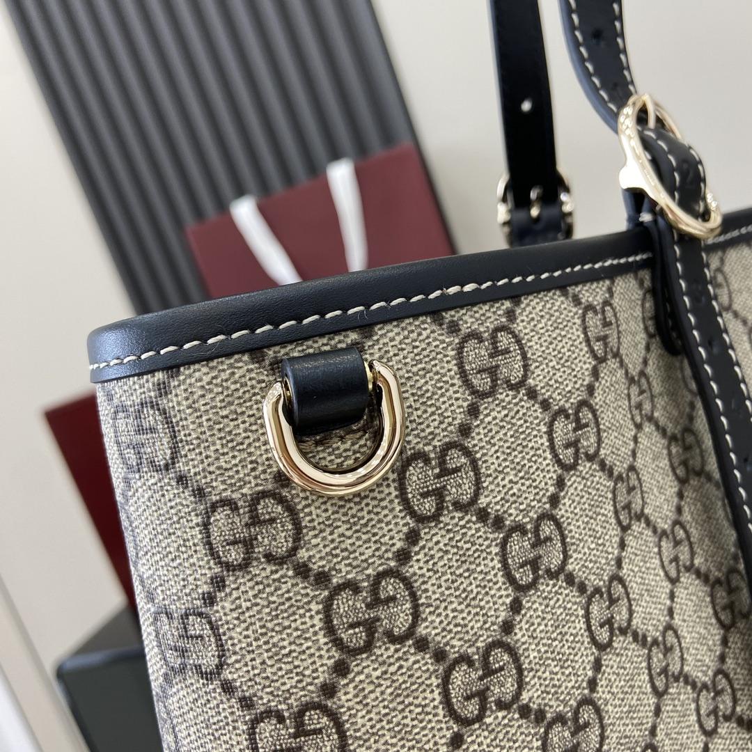 Gucci GG Emblem Large Tote Bag - DopestKickz