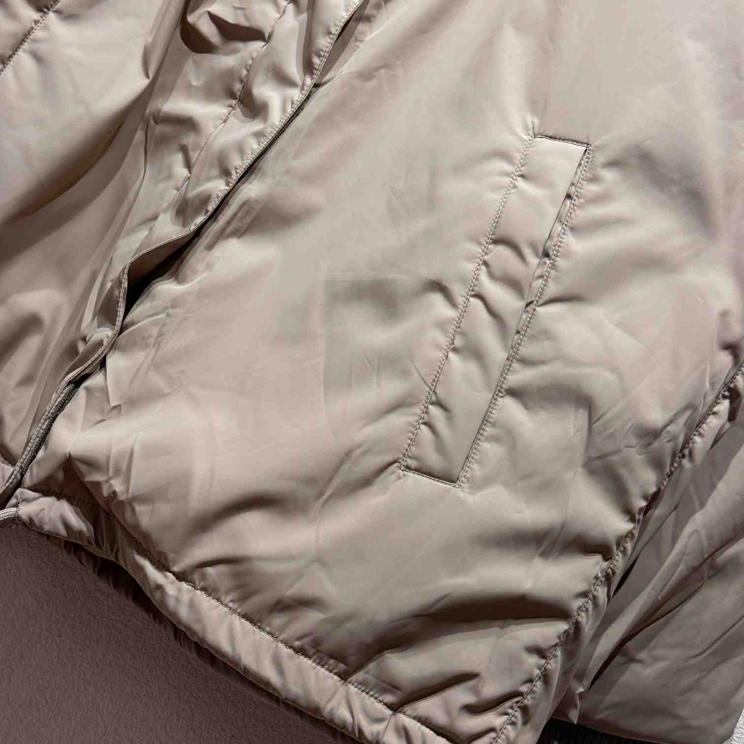 Miu Miu Drawstring Hooded Down Jacket - DopestKickz